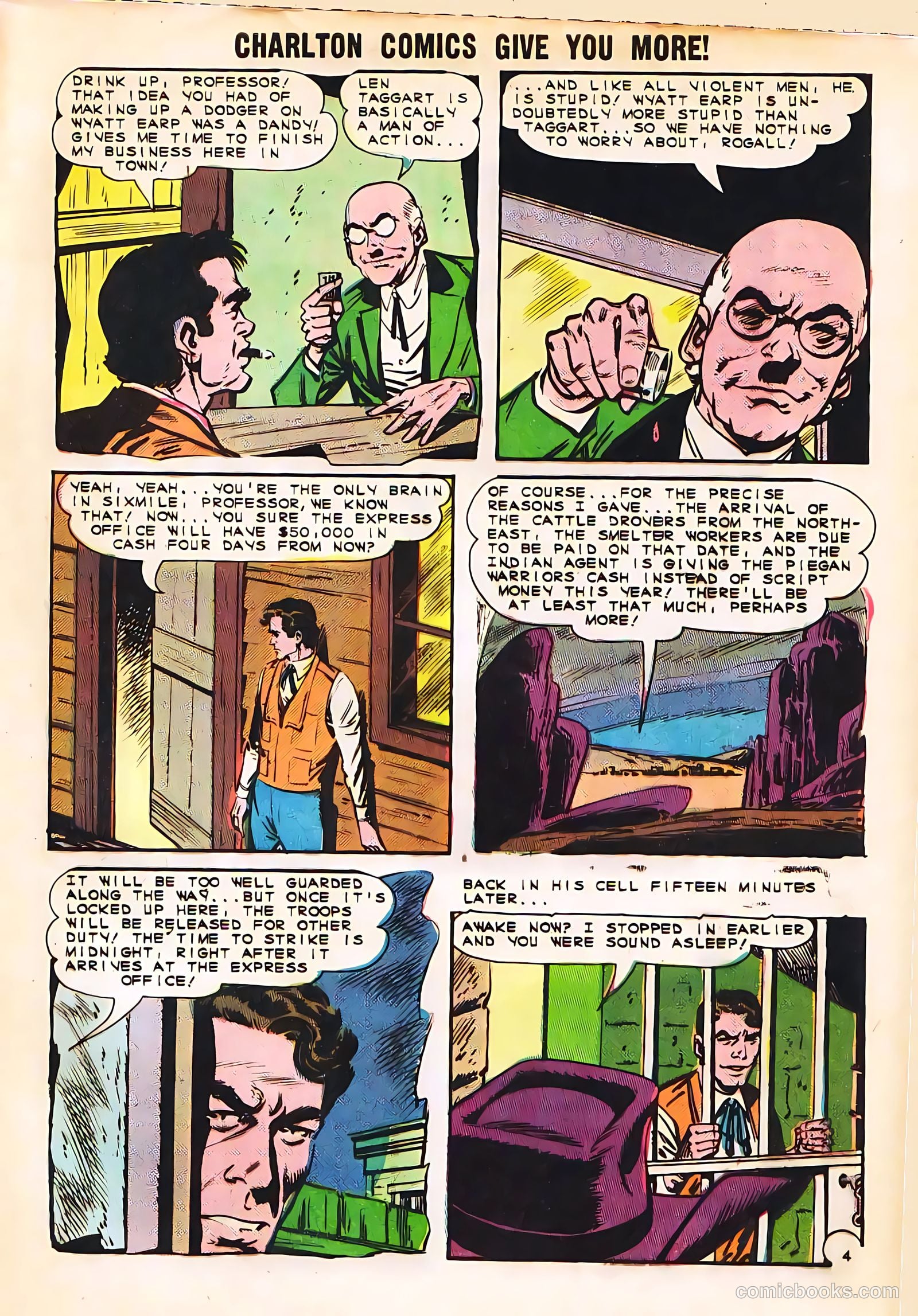 Wyatt Earp, Frontier Marshal #54 — page 29 of 36