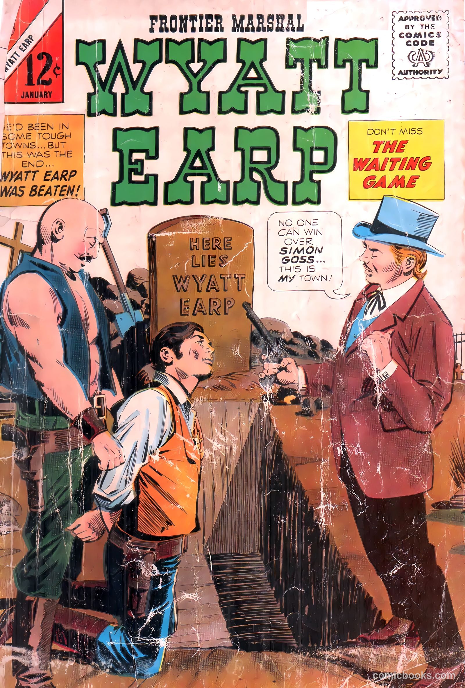 Wyatt Earp, Frontier Marshal #56 — page 1 of 36