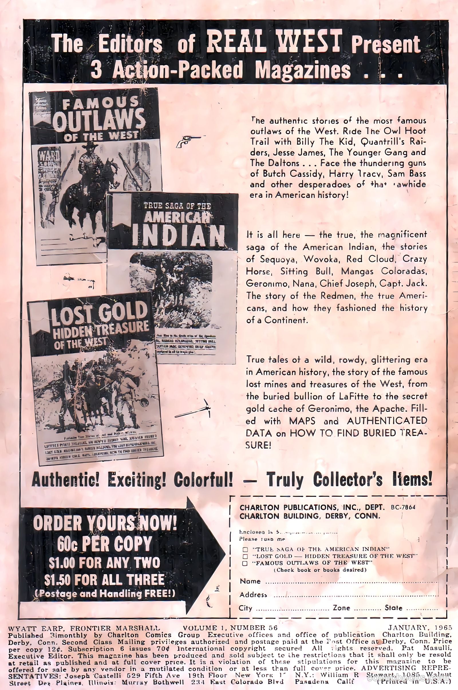 Wyatt Earp, Frontier Marshal #56 — page 2 of 36
