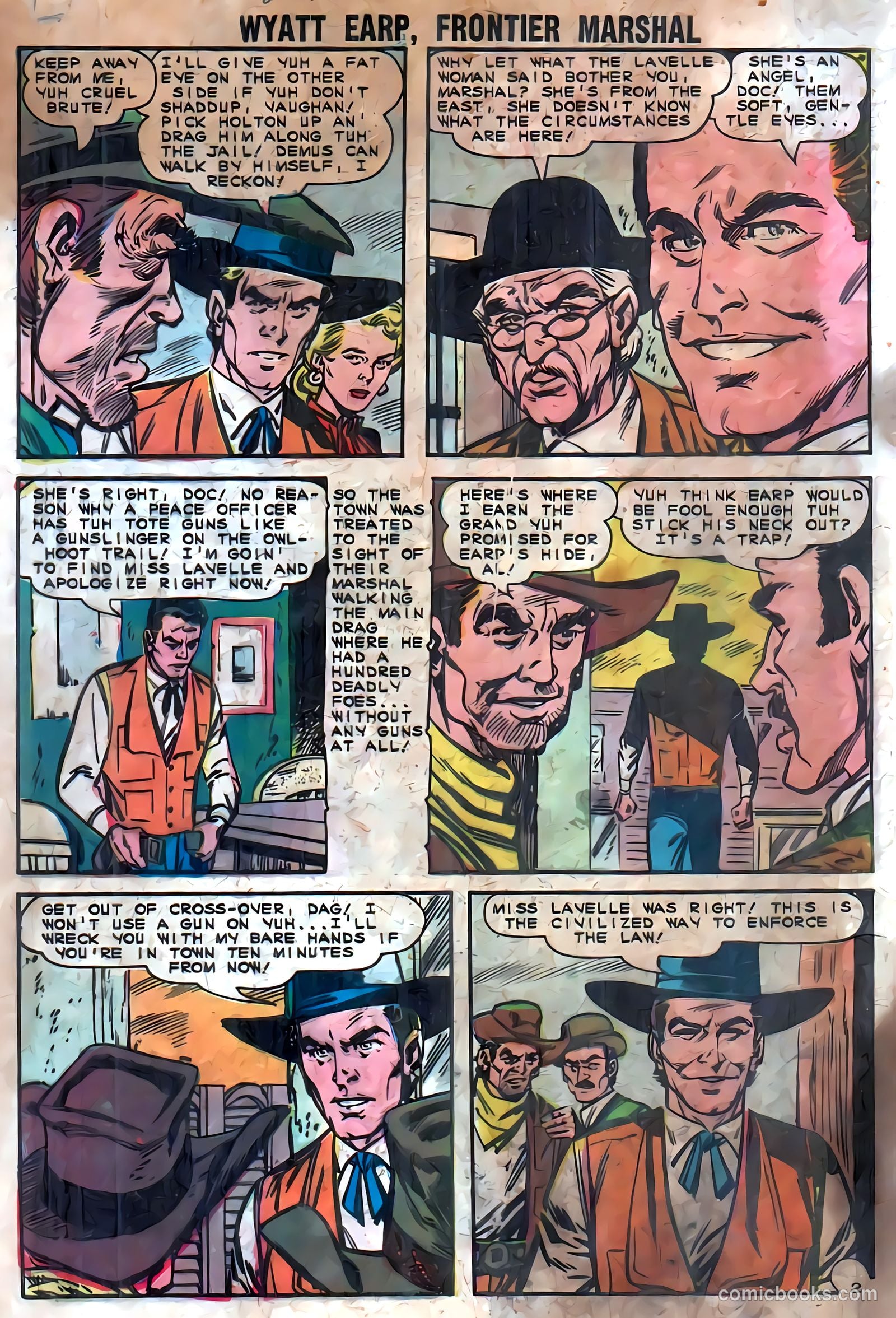 Wyatt Earp, Frontier Marshal #56 — page 4 of 36