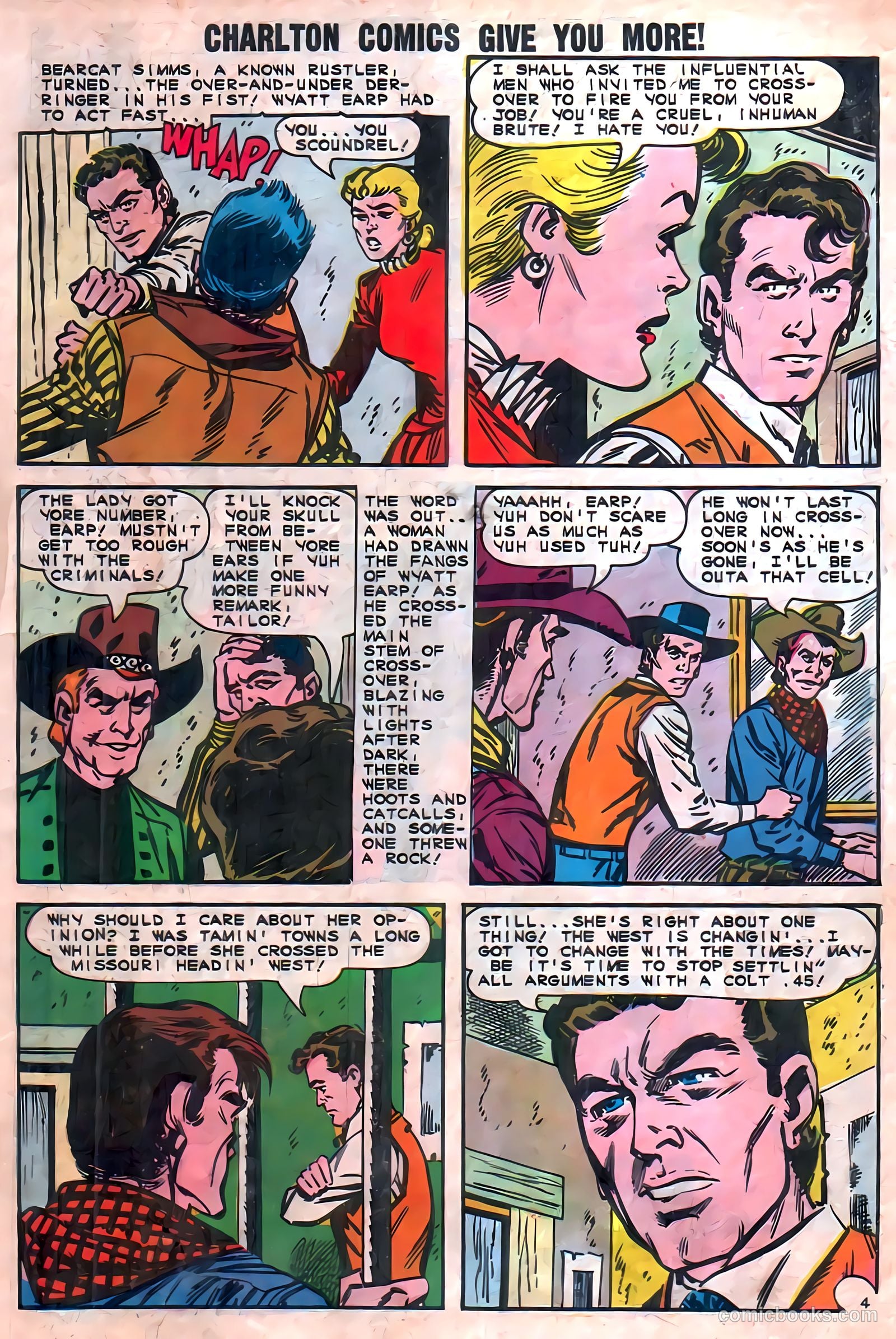 Wyatt Earp, Frontier Marshal #56 — page 7 of 36