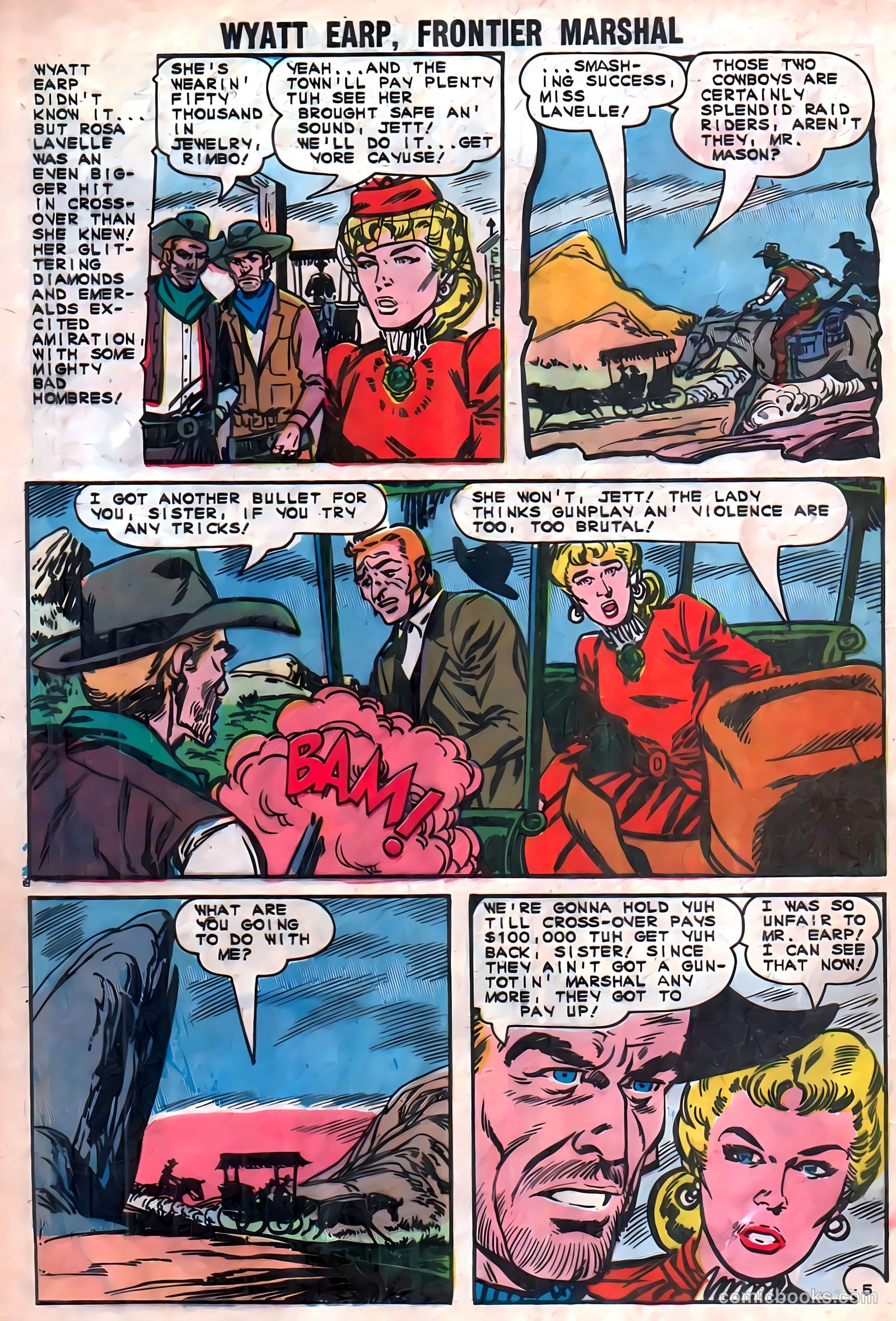 Wyatt Earp, Frontier Marshal #56 — page 8 of 36