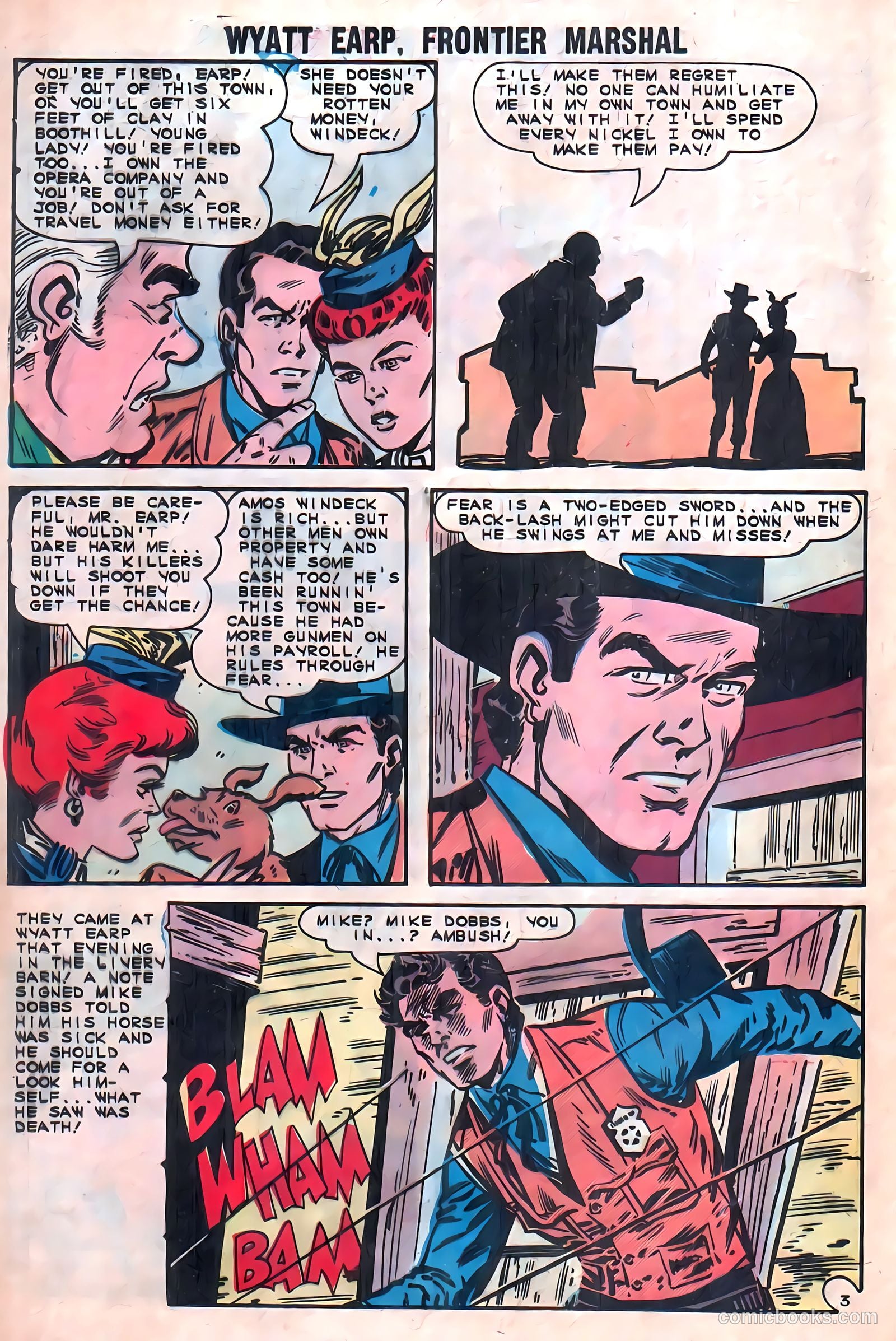 Wyatt Earp, Frontier Marshal #56 — page 12 of 36