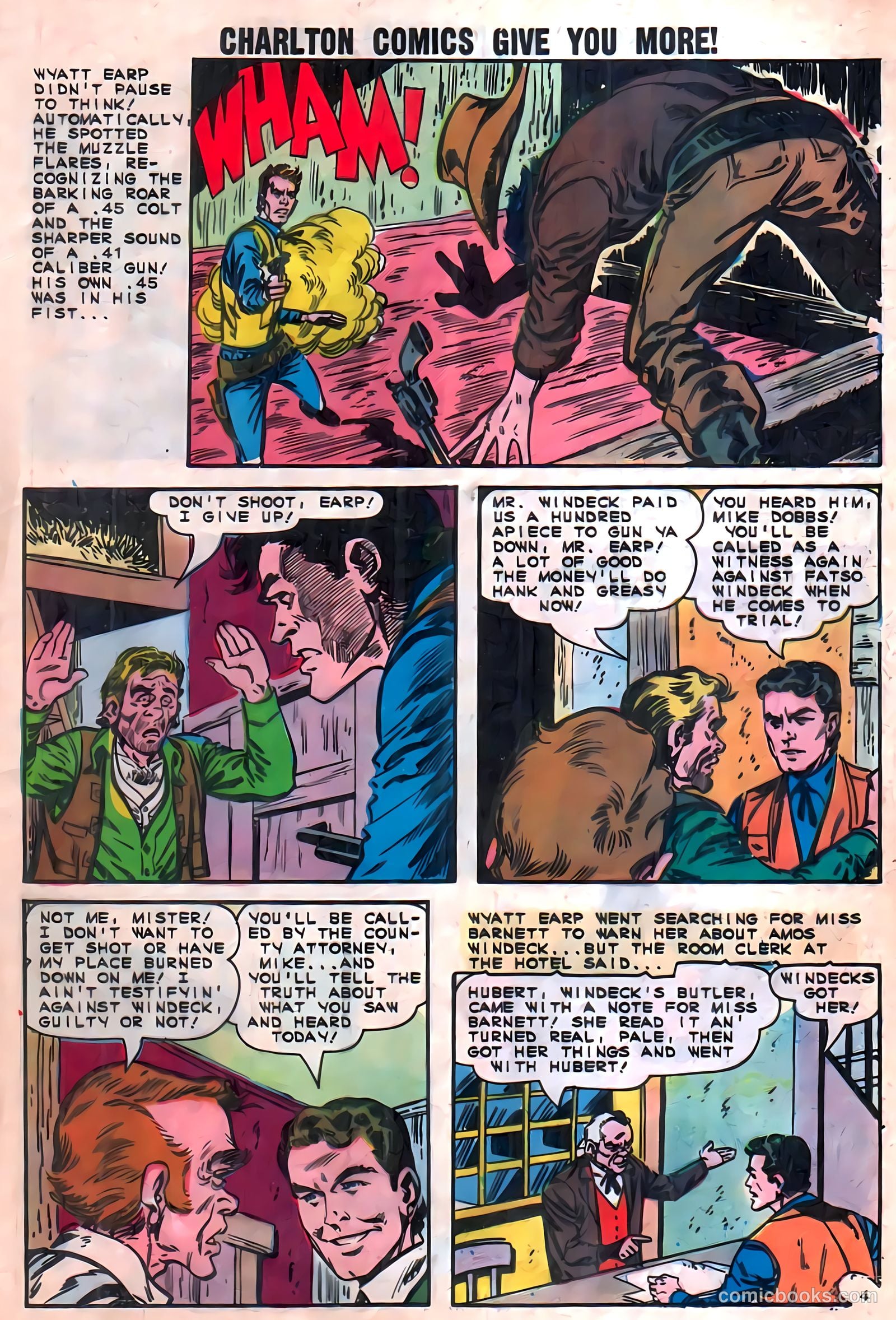 Wyatt Earp, Frontier Marshal #56 — page 13 of 36
