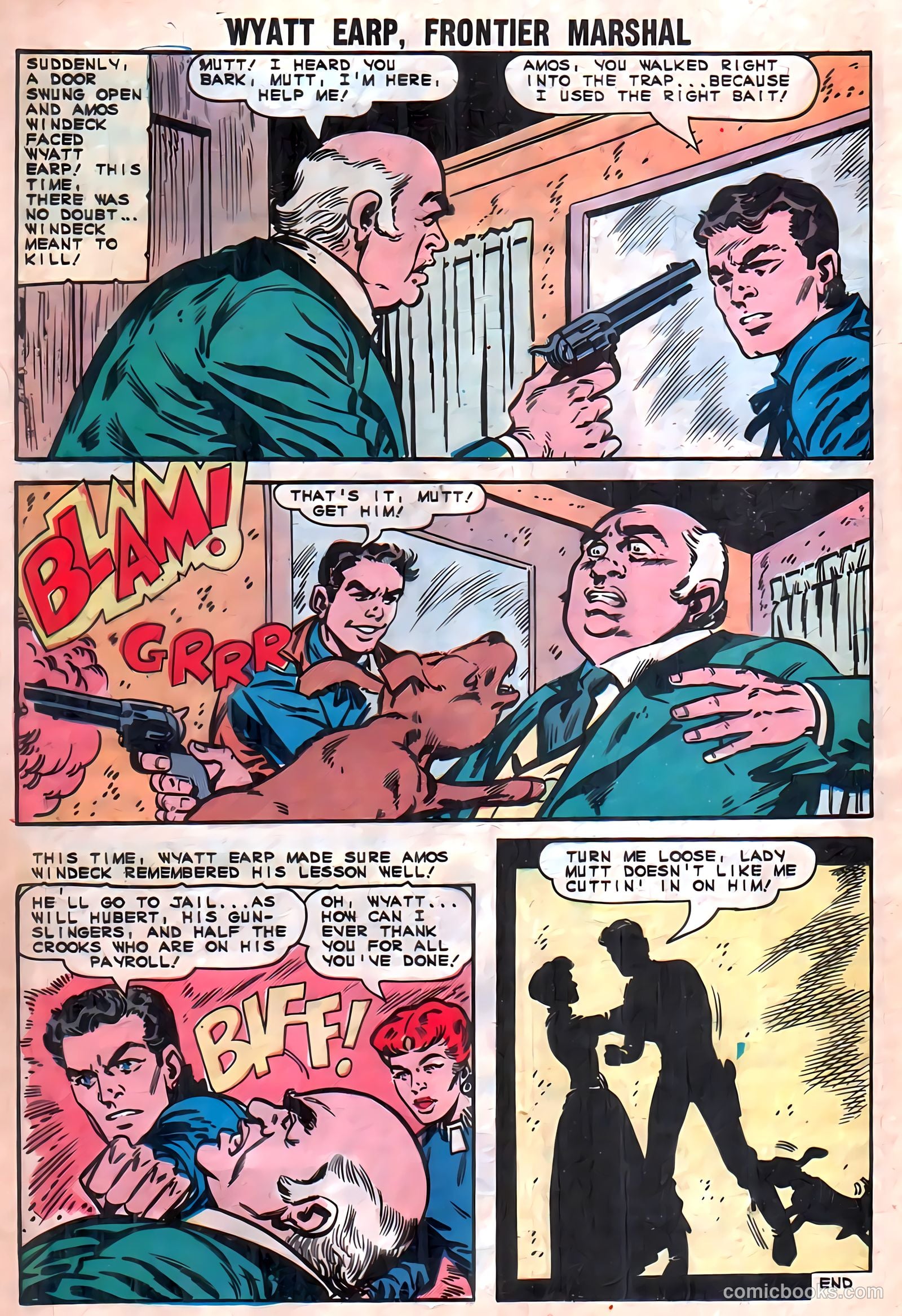 Wyatt Earp, Frontier Marshal #56 — page 16 of 36
