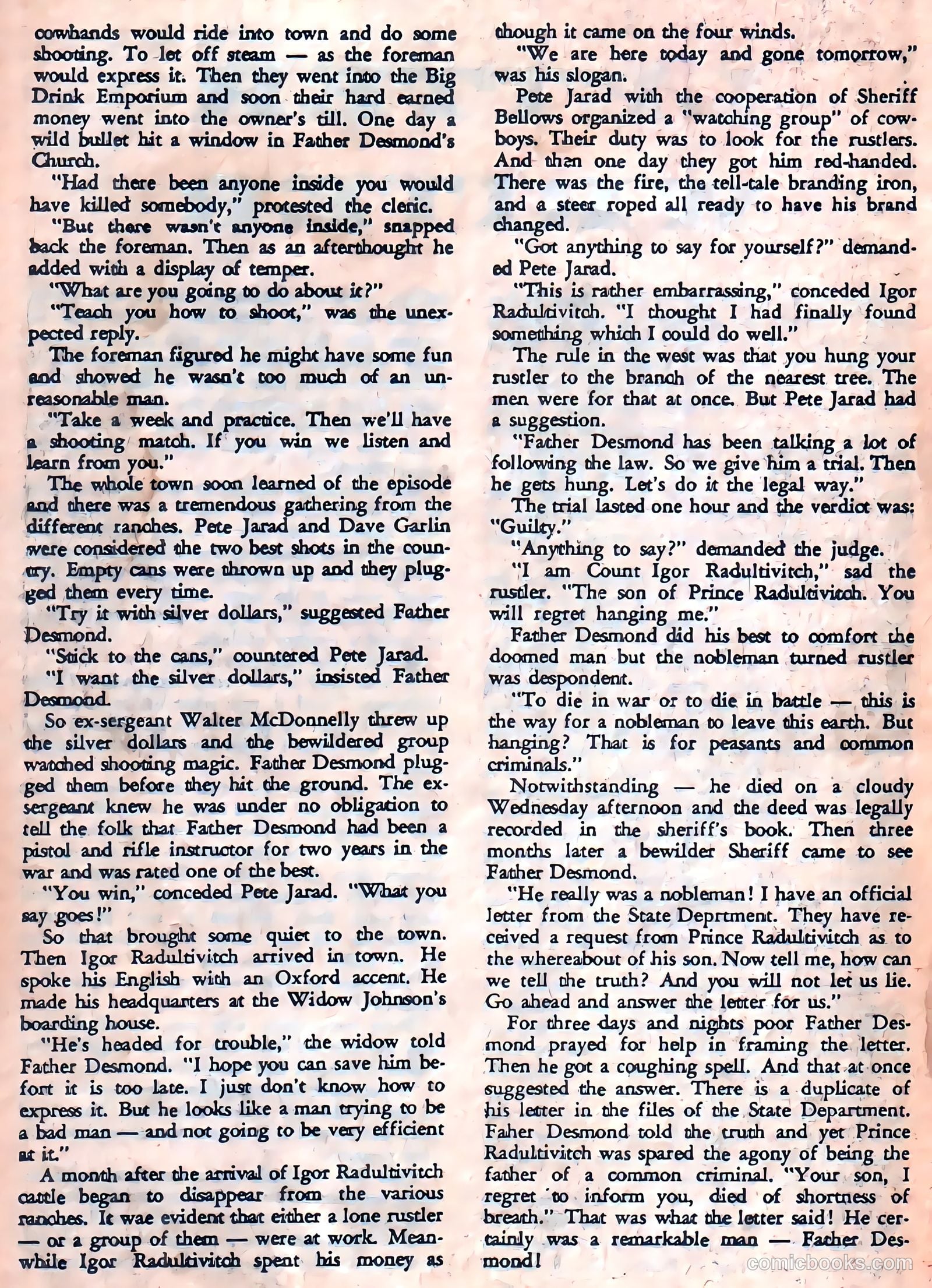 Wyatt Earp, Frontier Marshal #56 — page 18 of 36