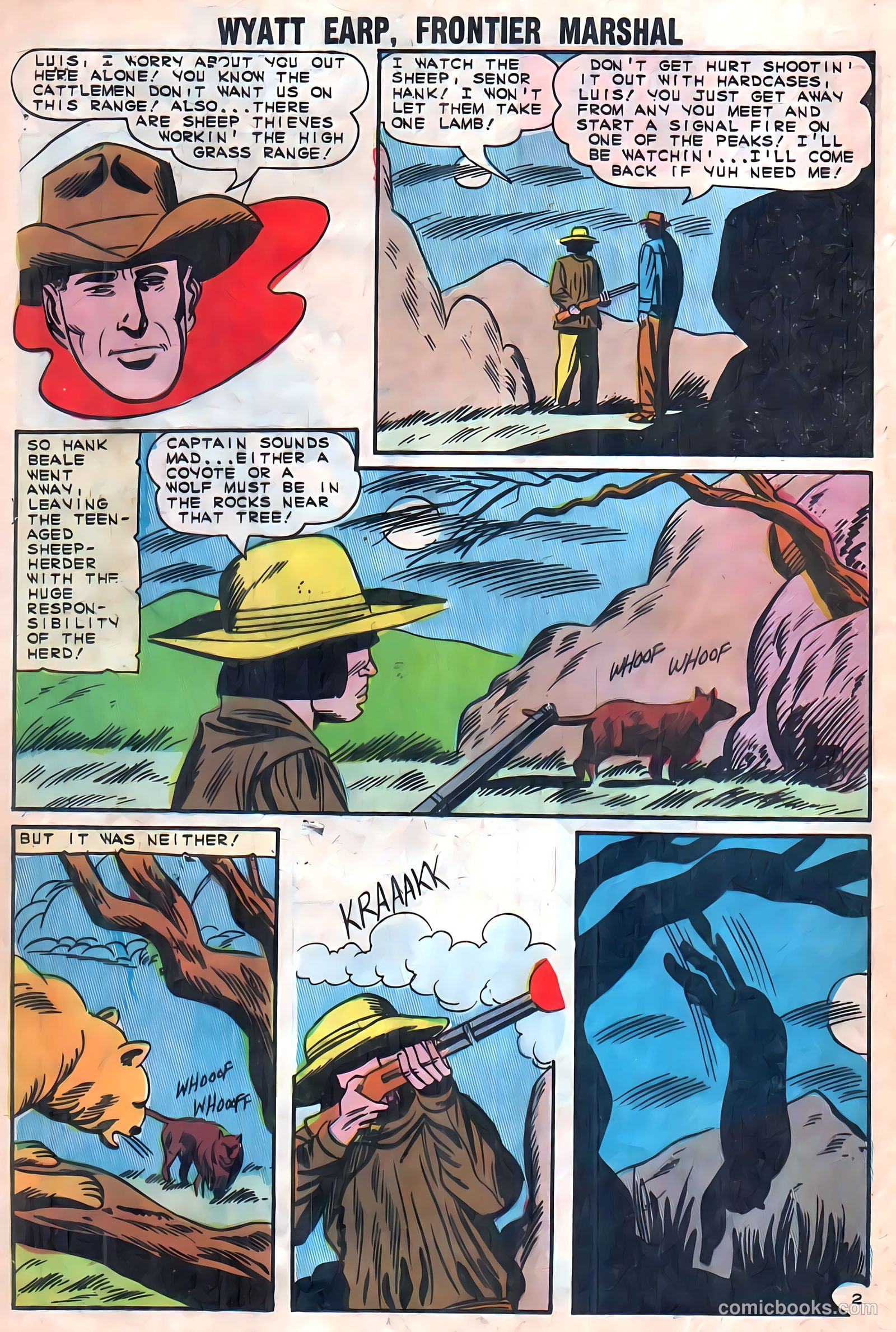 Wyatt Earp, Frontier Marshal #56 — page 20 of 36
