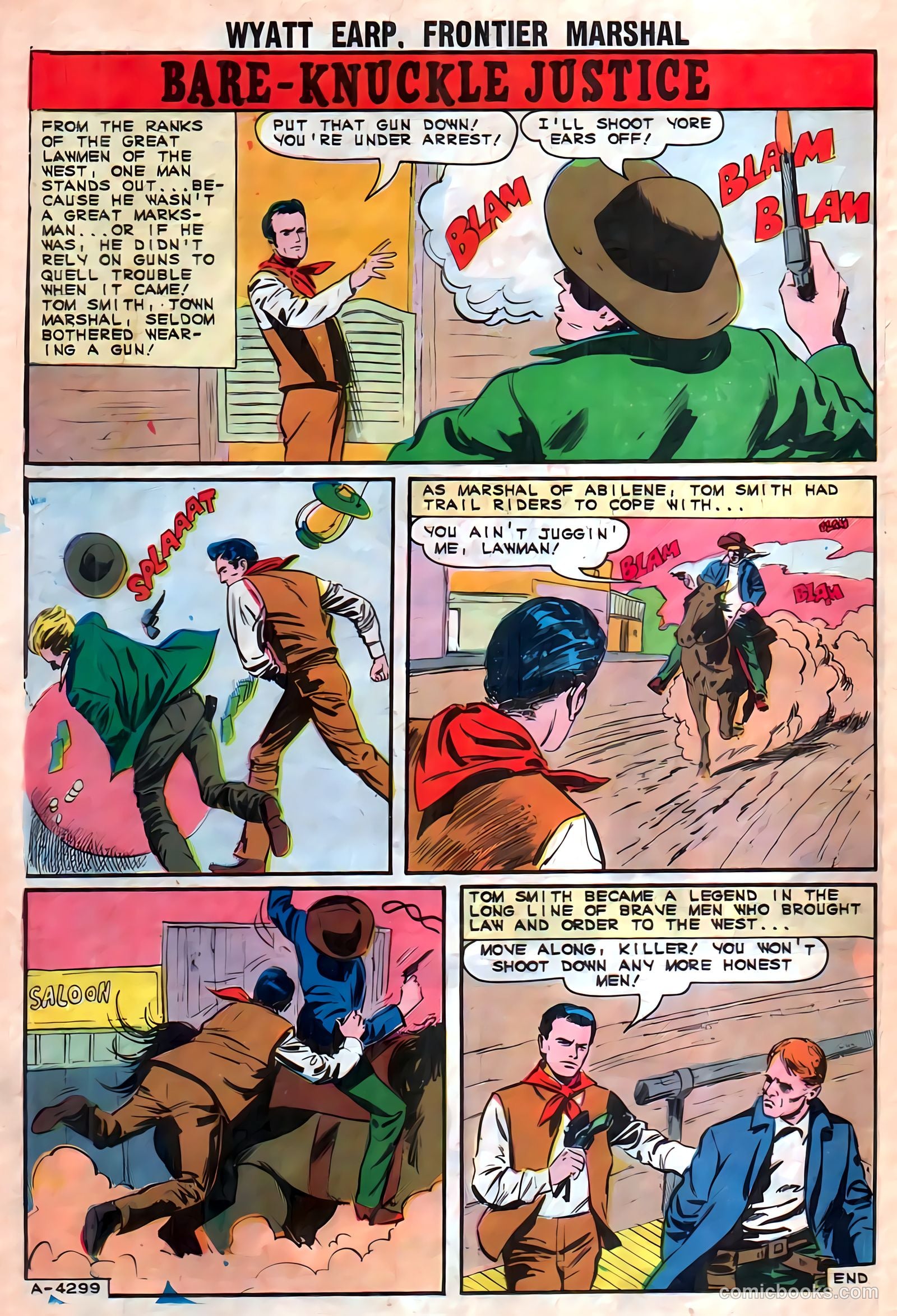 Wyatt Earp, Frontier Marshal #56 — page 26 of 36
