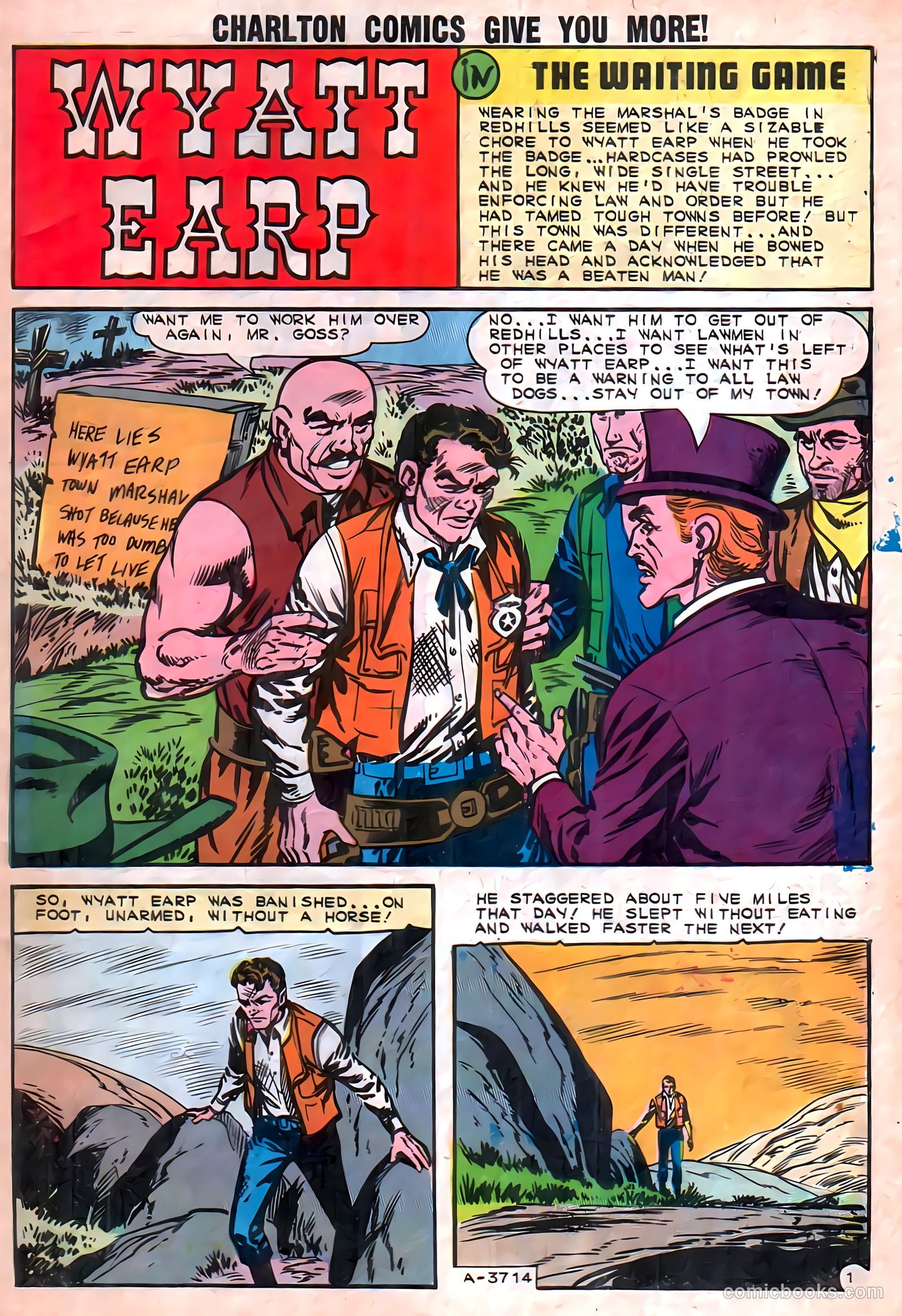 Wyatt Earp, Frontier Marshal #56 — page 27 of 36