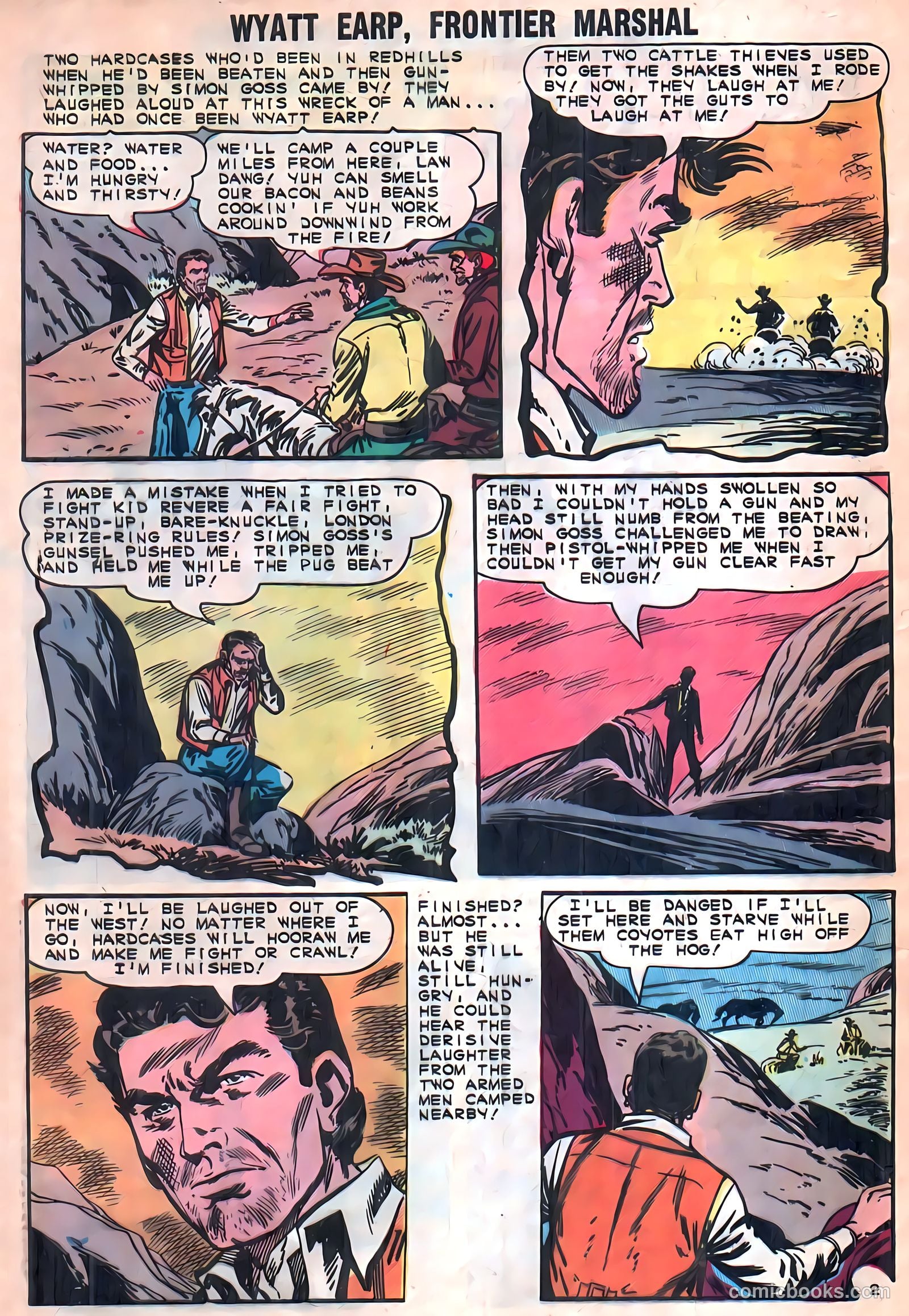 Wyatt Earp, Frontier Marshal #56 — page 28 of 36