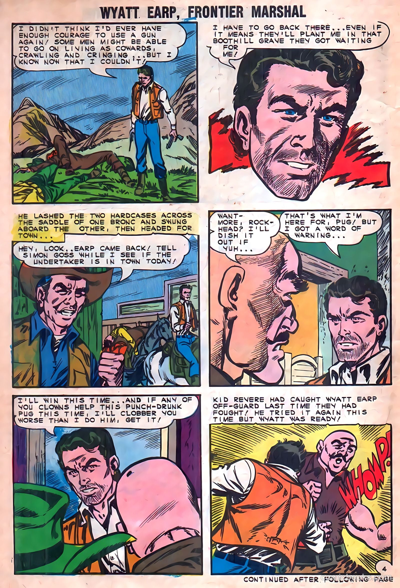 Wyatt Earp, Frontier Marshal #56 — page 30 of 36