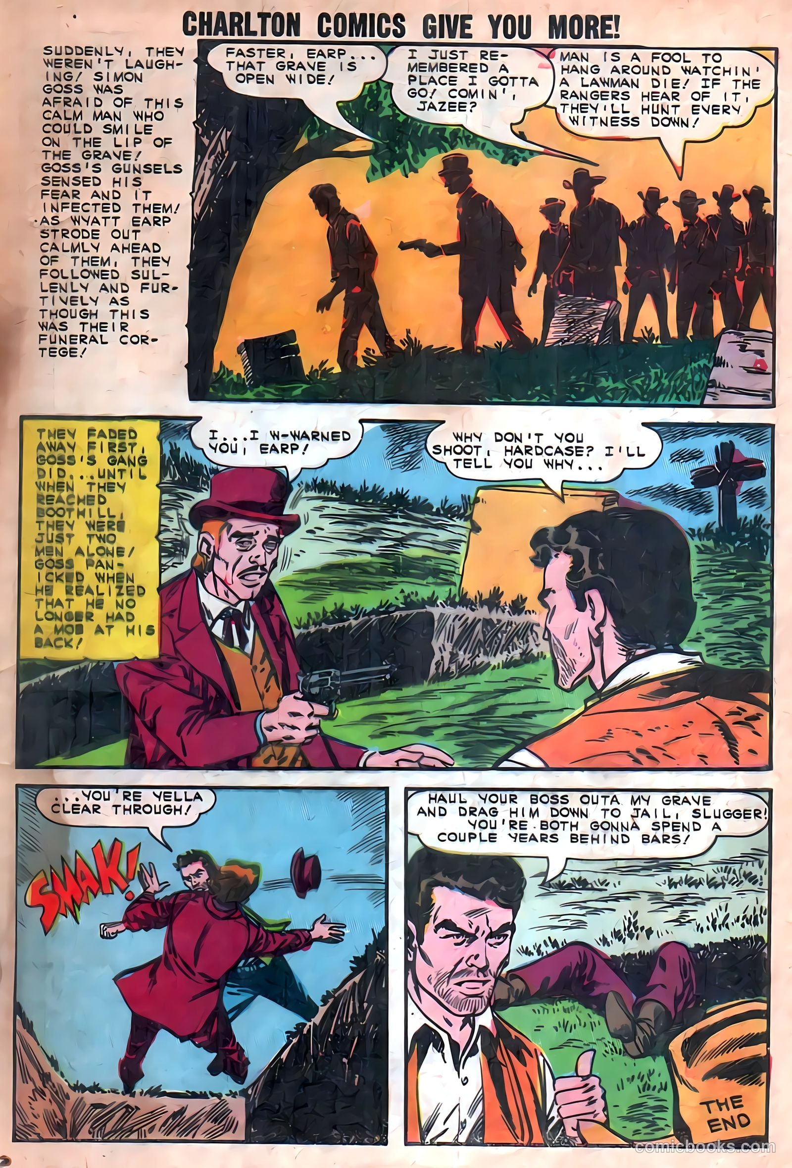 Wyatt Earp, Frontier Marshal #56 — page 33 of 36