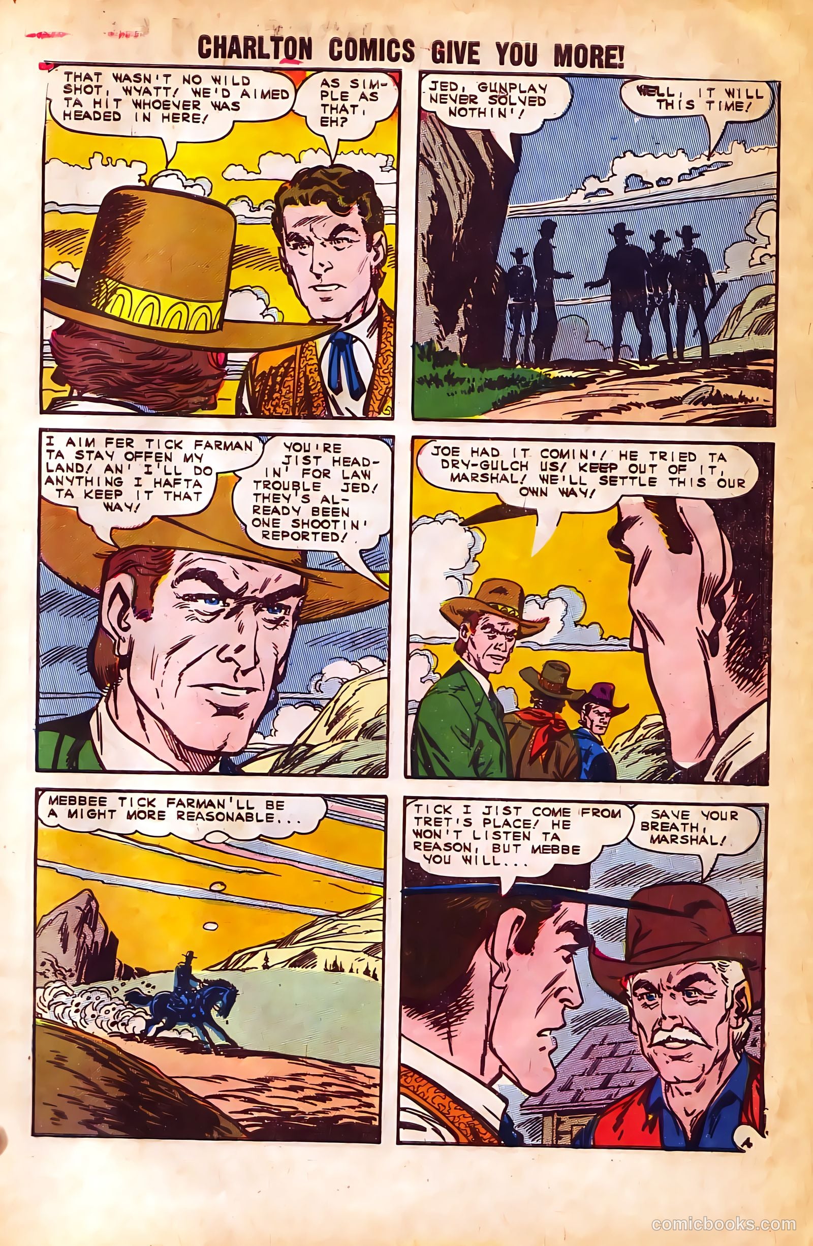 Wyatt Earp, Frontier Marshal #57 — page 7 of 36
