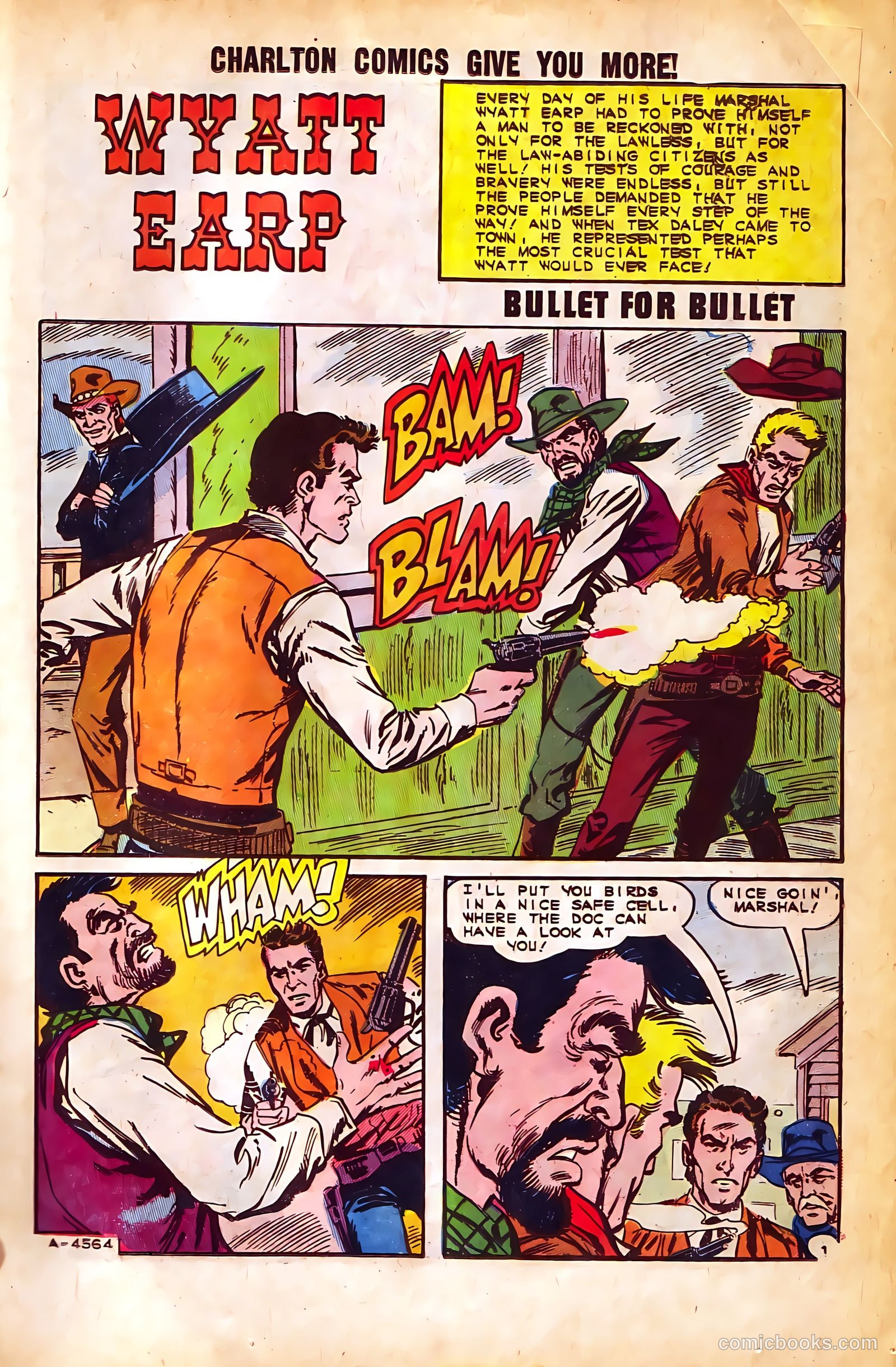 Wyatt Earp, Frontier Marshal #57 — page 11 of 36
