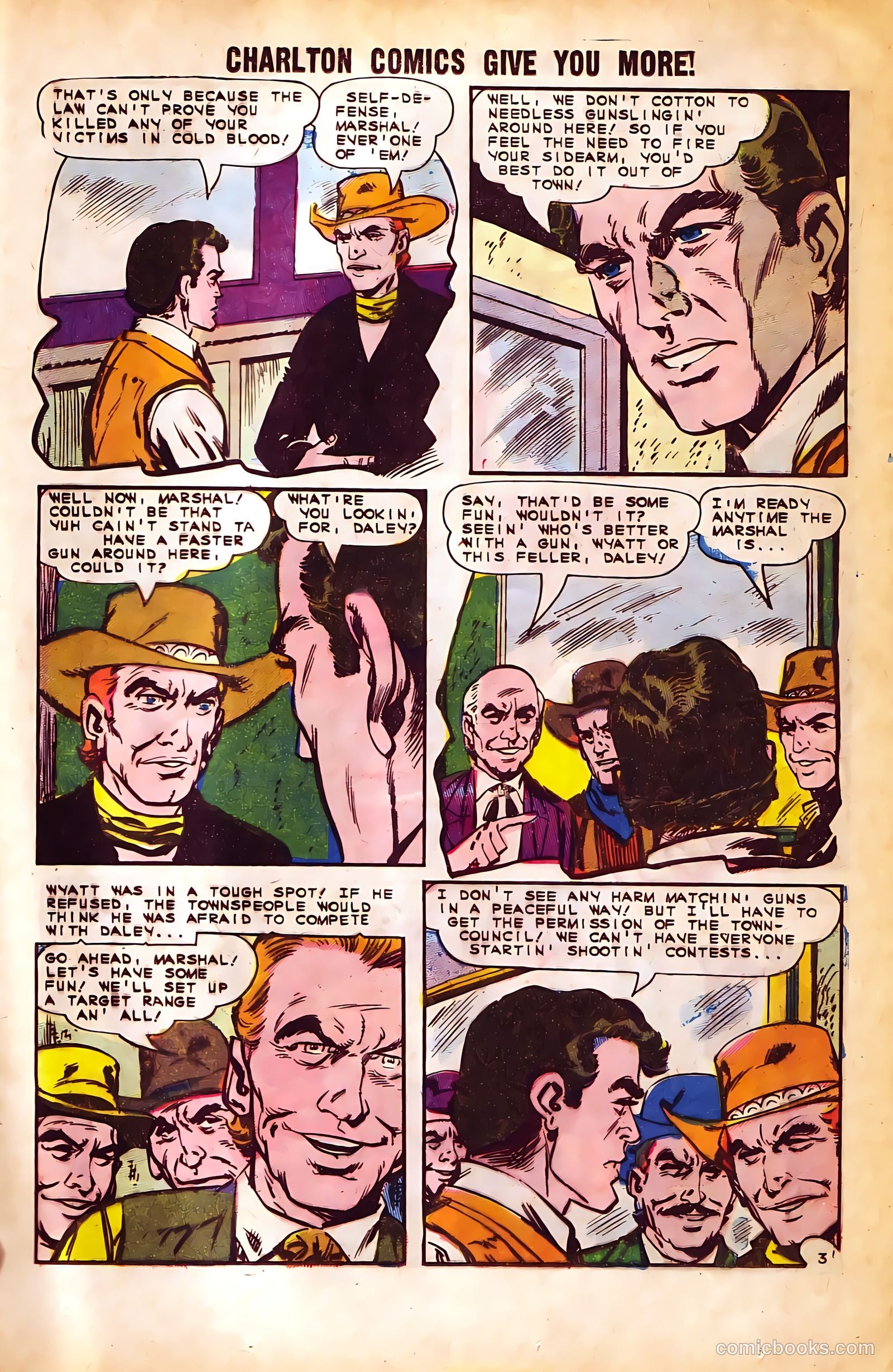 Wyatt Earp, Frontier Marshal #57 — page 13 of 36