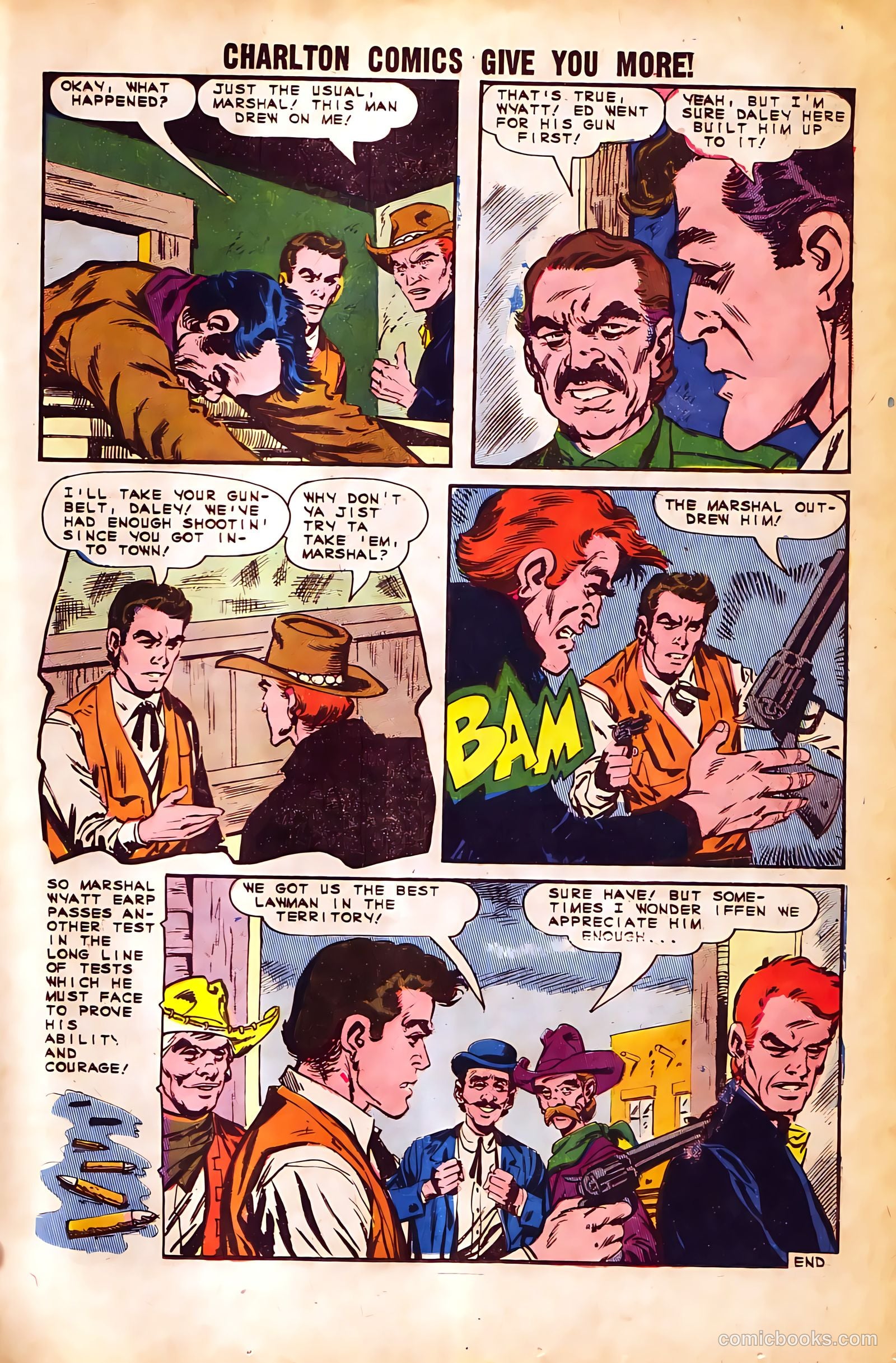 Wyatt Earp, Frontier Marshal #57 — page 17 of 36