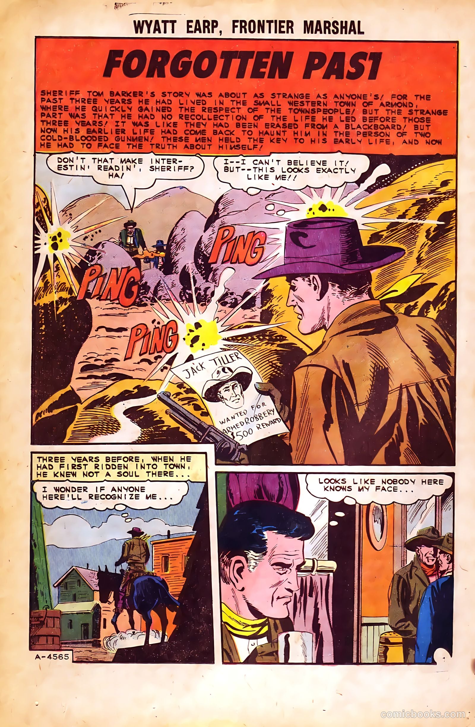 Wyatt Earp, Frontier Marshal #57 — page 20 of 36