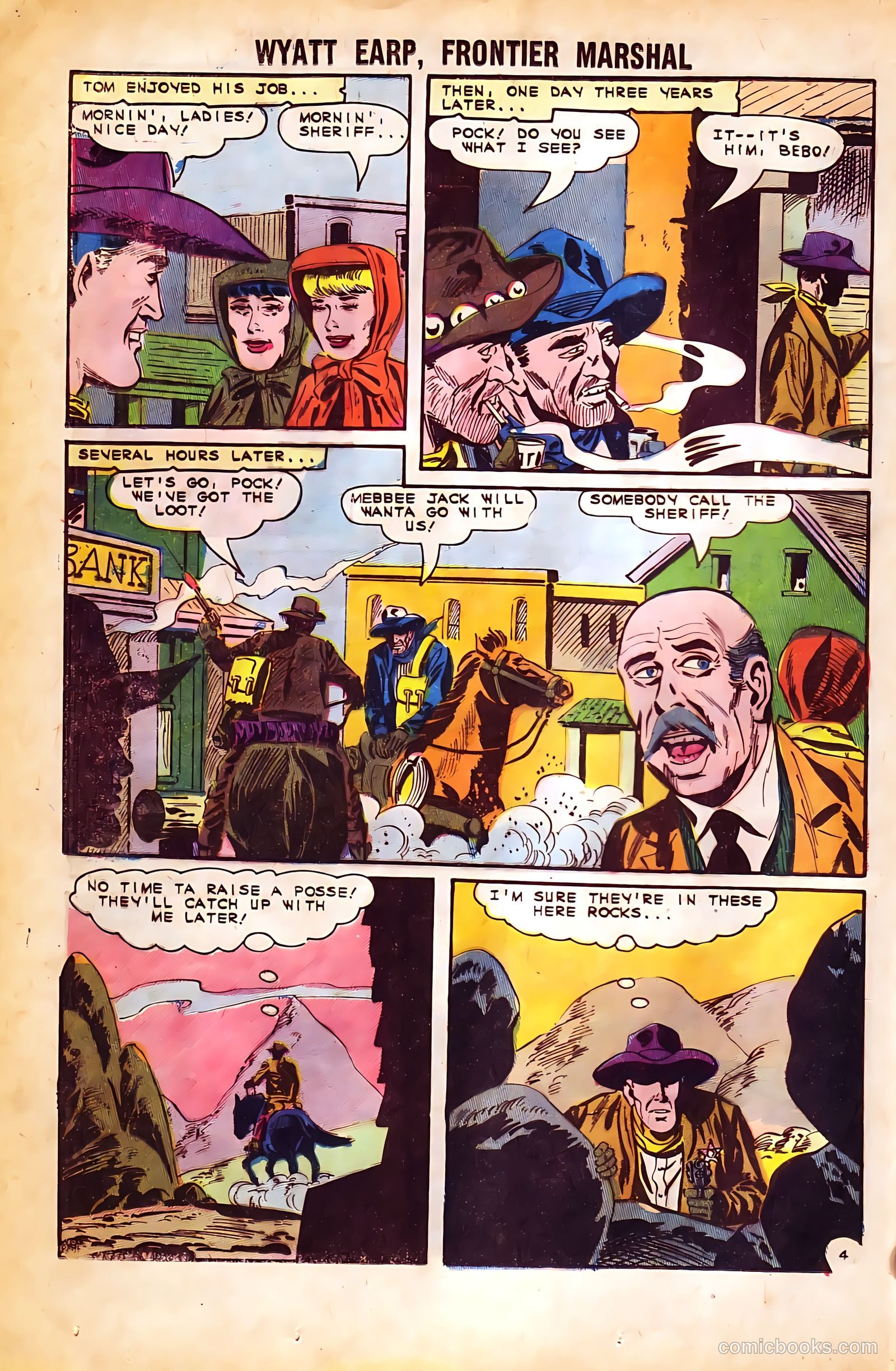 Wyatt Earp, Frontier Marshal #57 — page 24 of 36