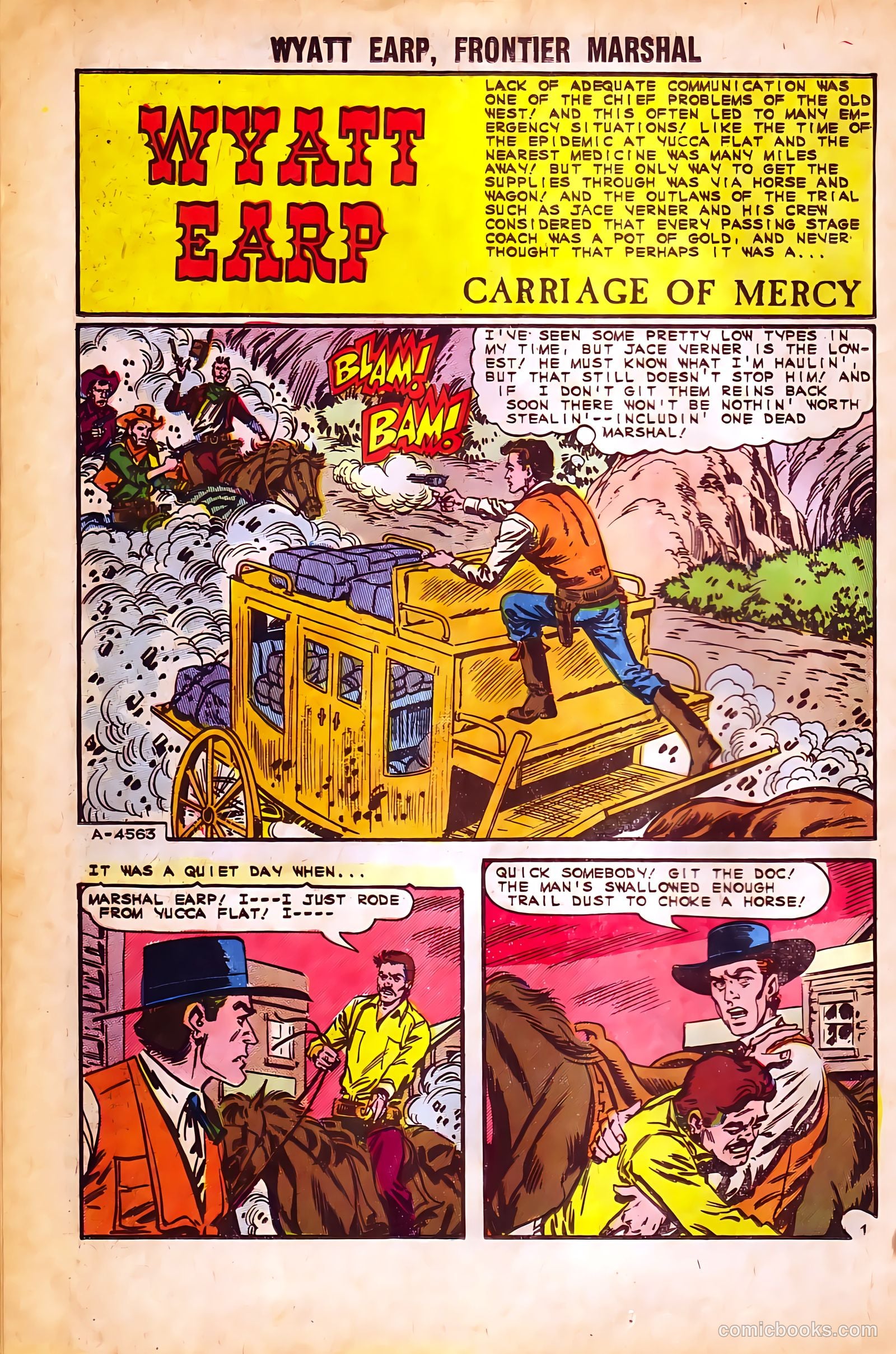 Wyatt Earp, Frontier Marshal #57 — page 26 of 36