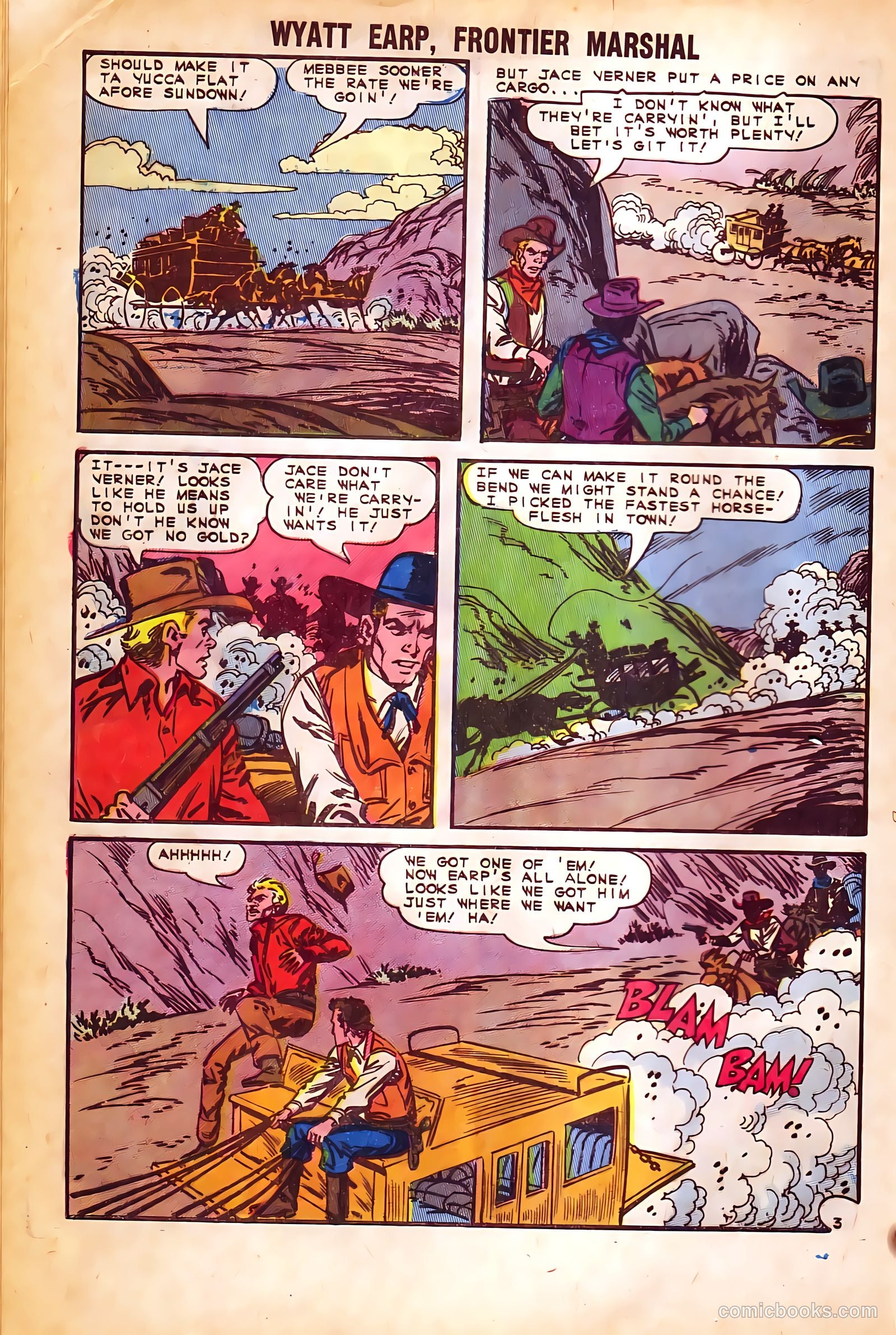 Wyatt Earp, Frontier Marshal #57 — page 28 of 36