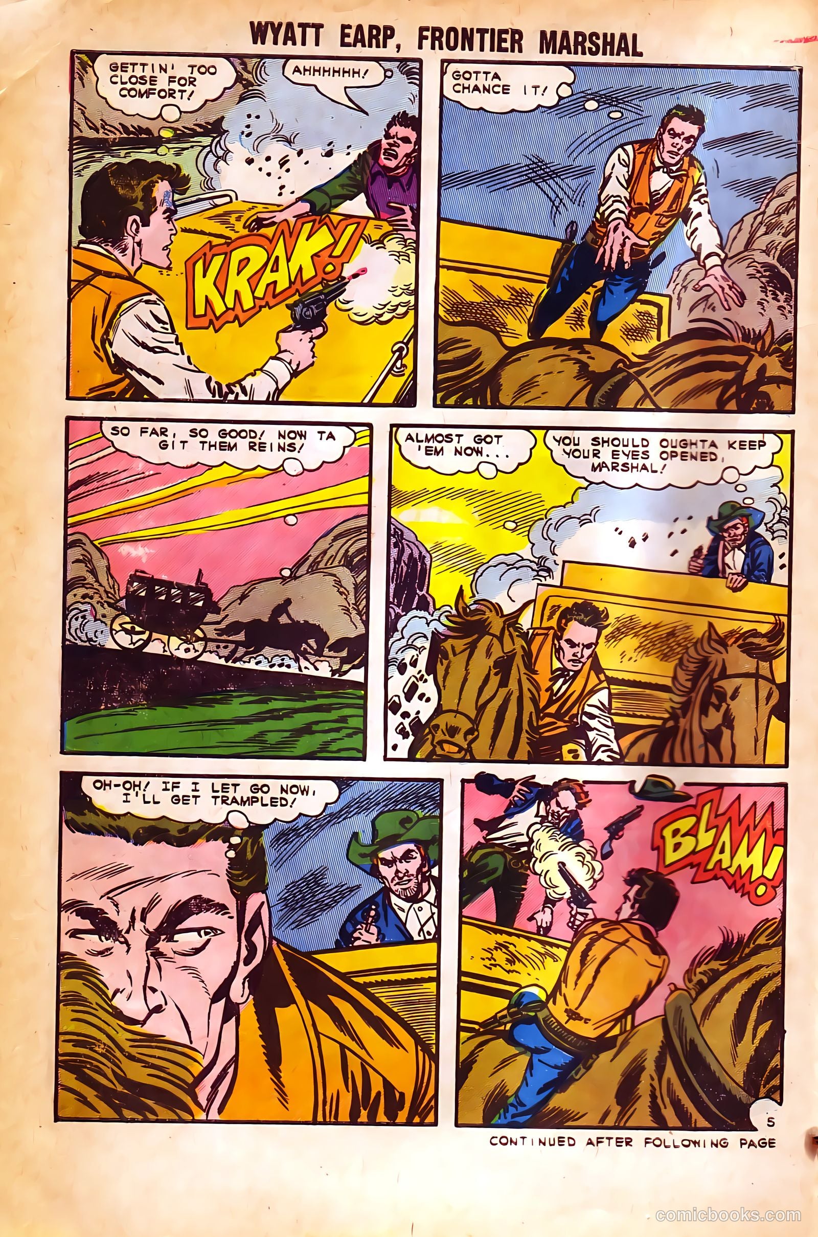 Wyatt Earp, Frontier Marshal #57 — page 30 of 36