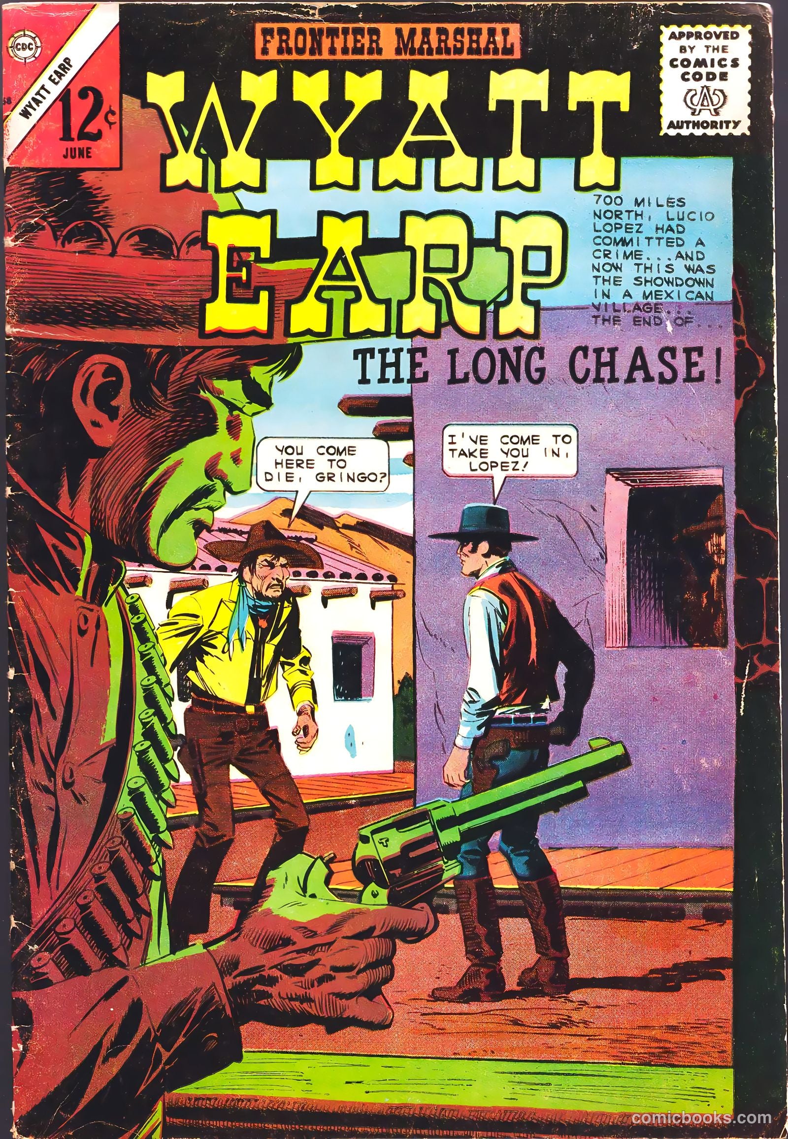 Wyatt Earp, Frontier Marshal #58 — page 1 of 36
