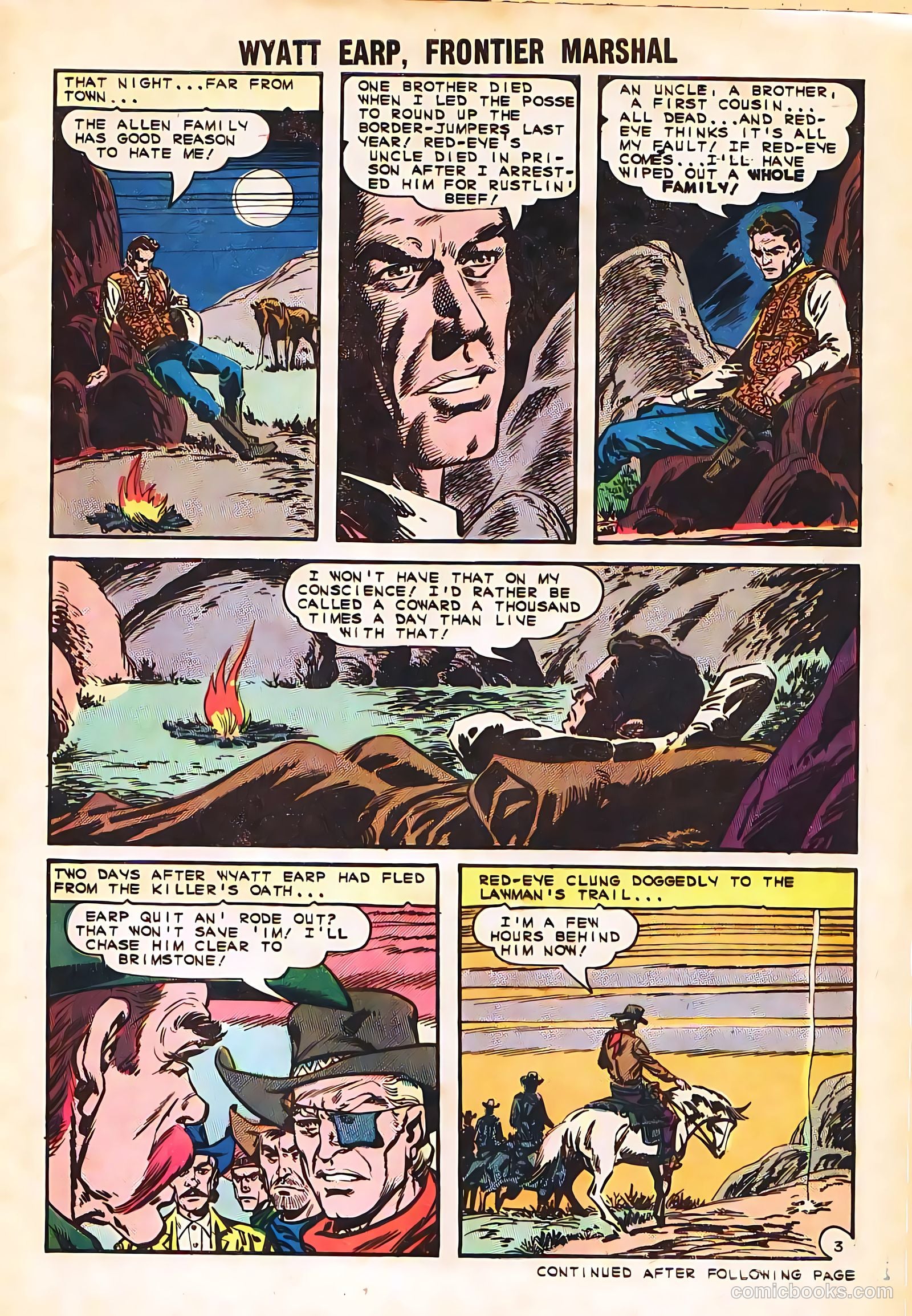 Wyatt Earp, Frontier Marshal #58 — page 5 of 36