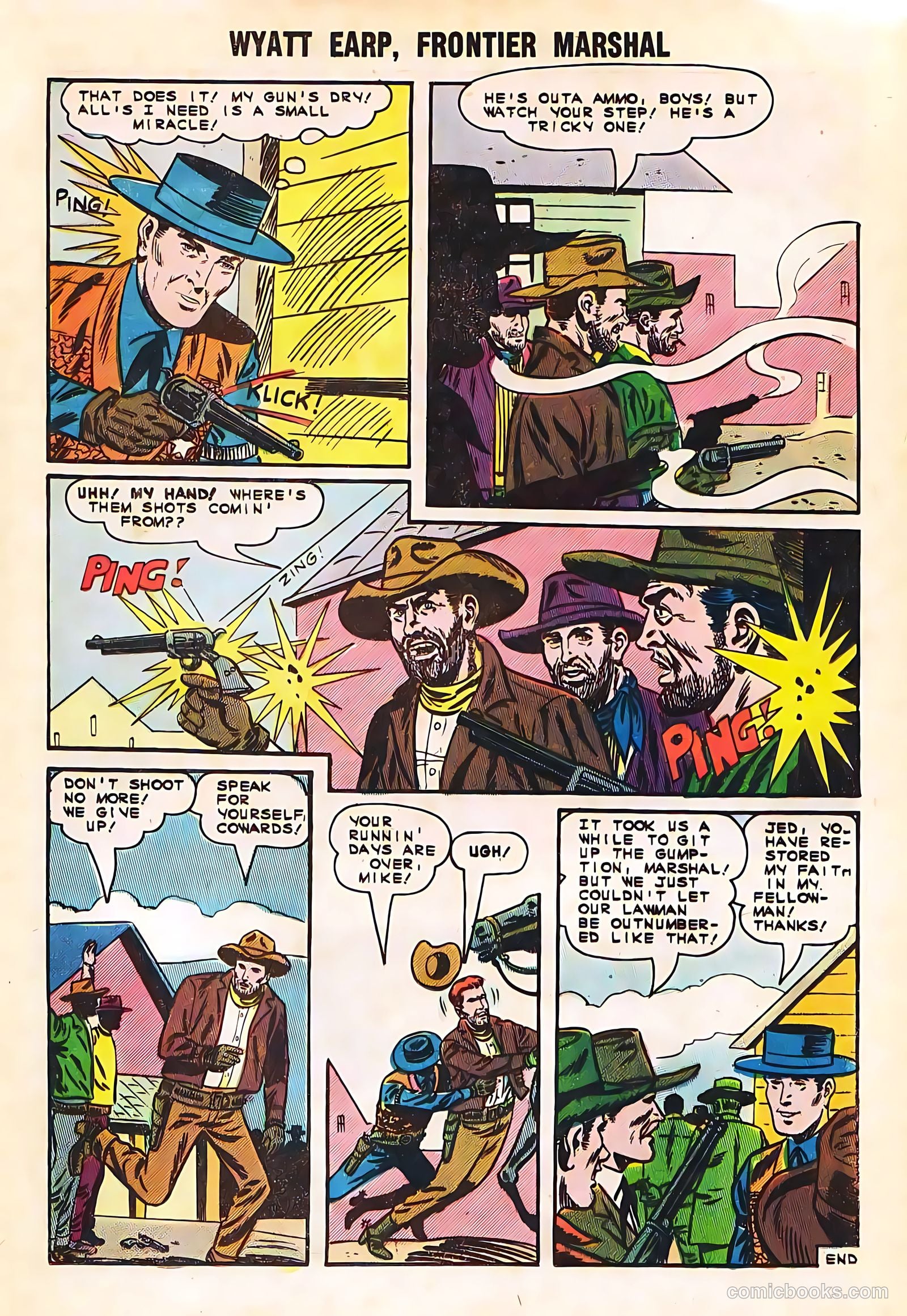 Wyatt Earp, Frontier Marshal #58 — page 13 of 36