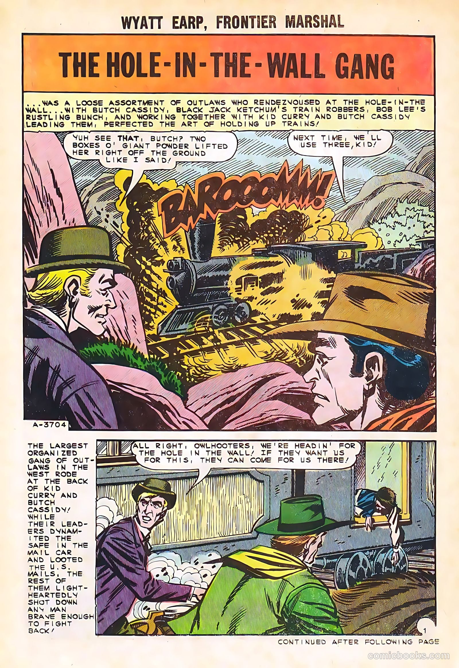 Wyatt Earp, Frontier Marshal #58 — page 14 of 36