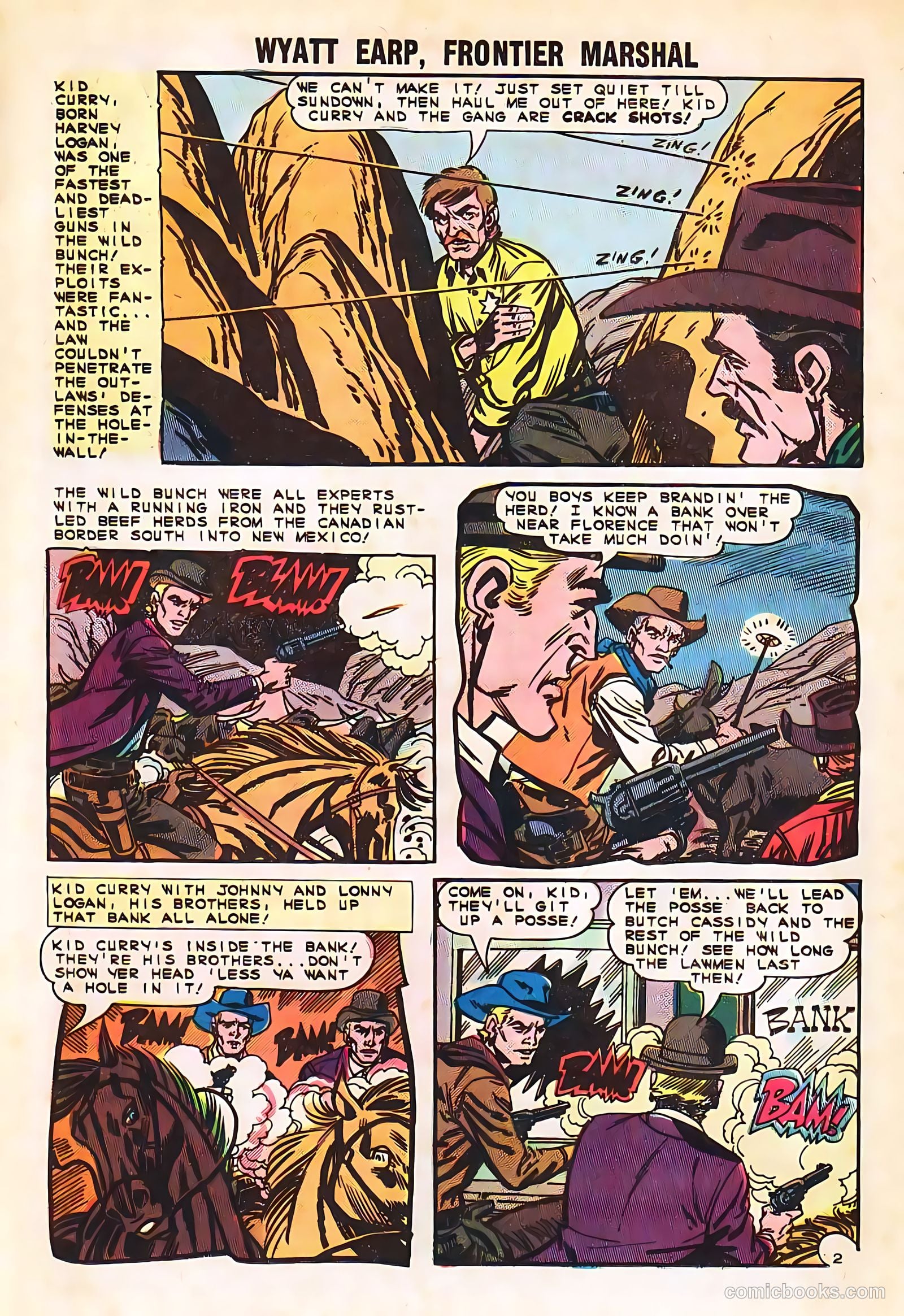 Wyatt Earp, Frontier Marshal #58 — page 16 of 36