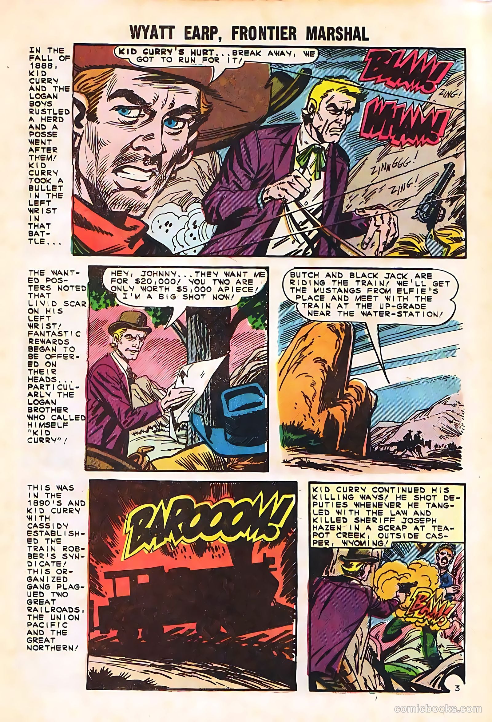 Wyatt Earp, Frontier Marshal #58 — page 17 of 36