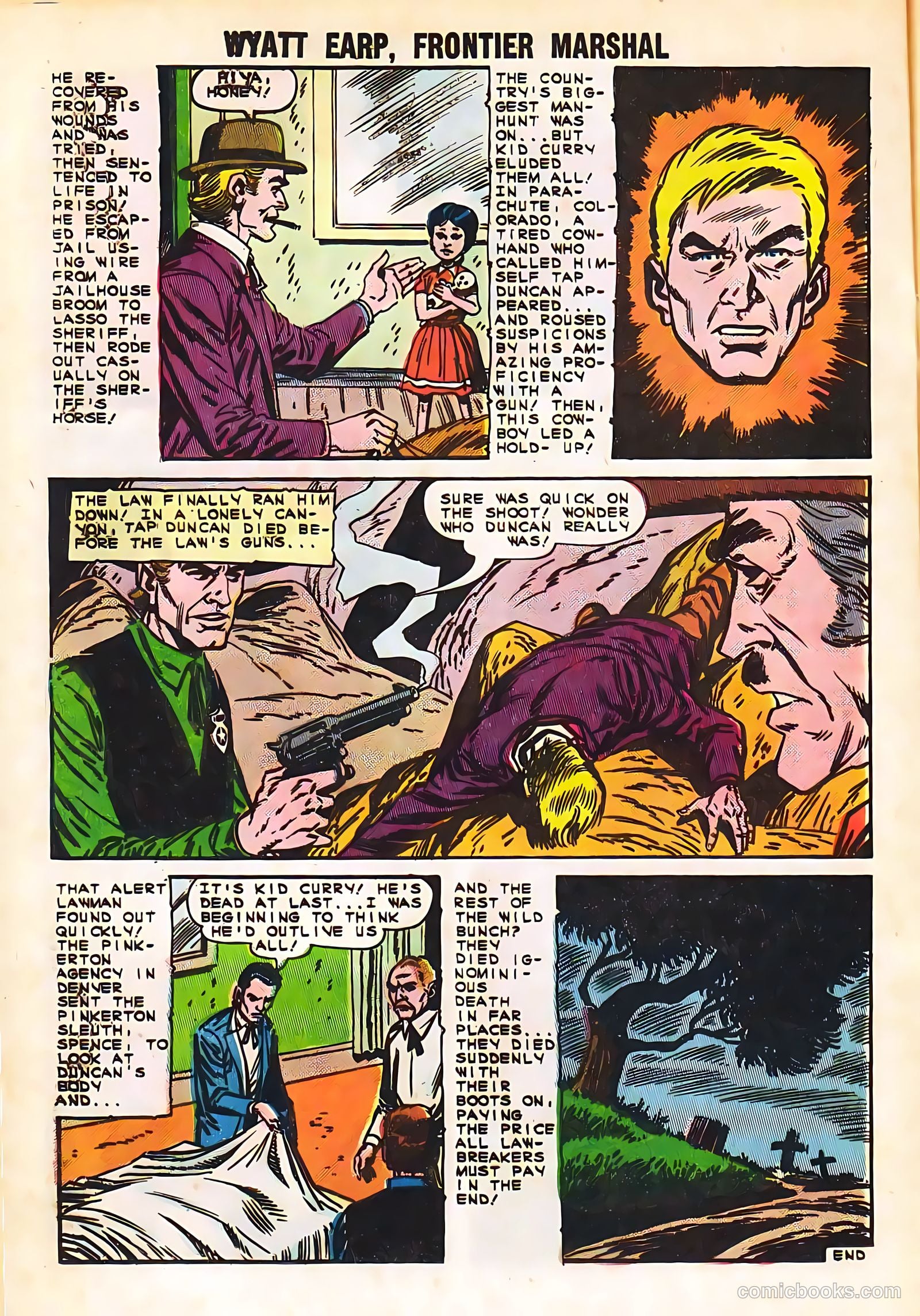 Wyatt Earp, Frontier Marshal #58 — page 20 of 36