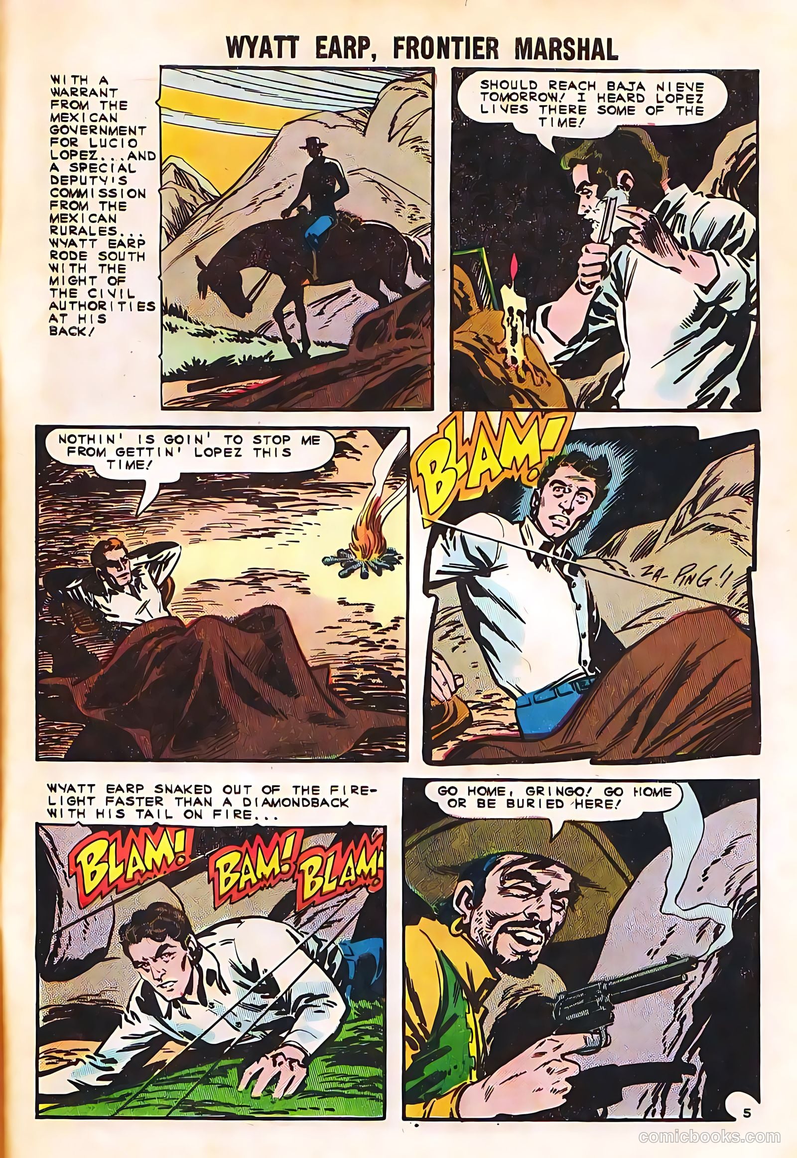 Wyatt Earp, Frontier Marshal #58 — page 29 of 36