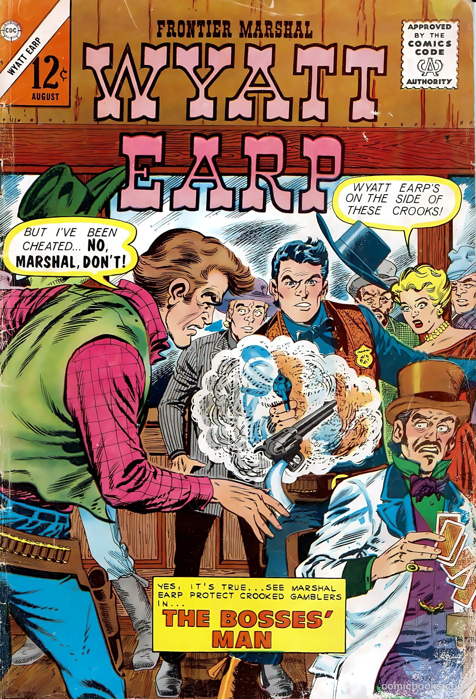 Wyatt Earp, Frontier Marshal #59 — page 1 of 36