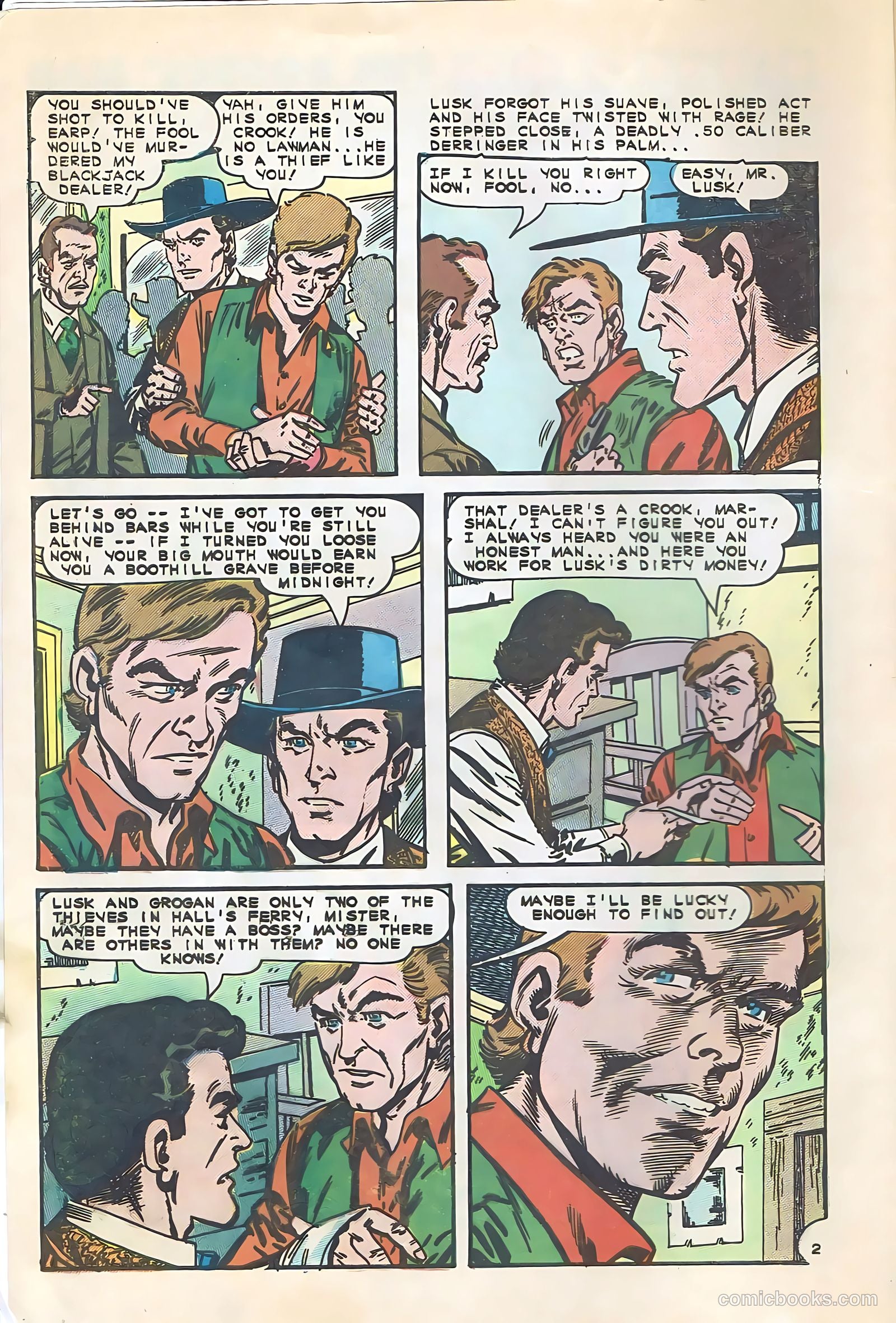 Wyatt Earp, Frontier Marshal #59 — page 4 of 36