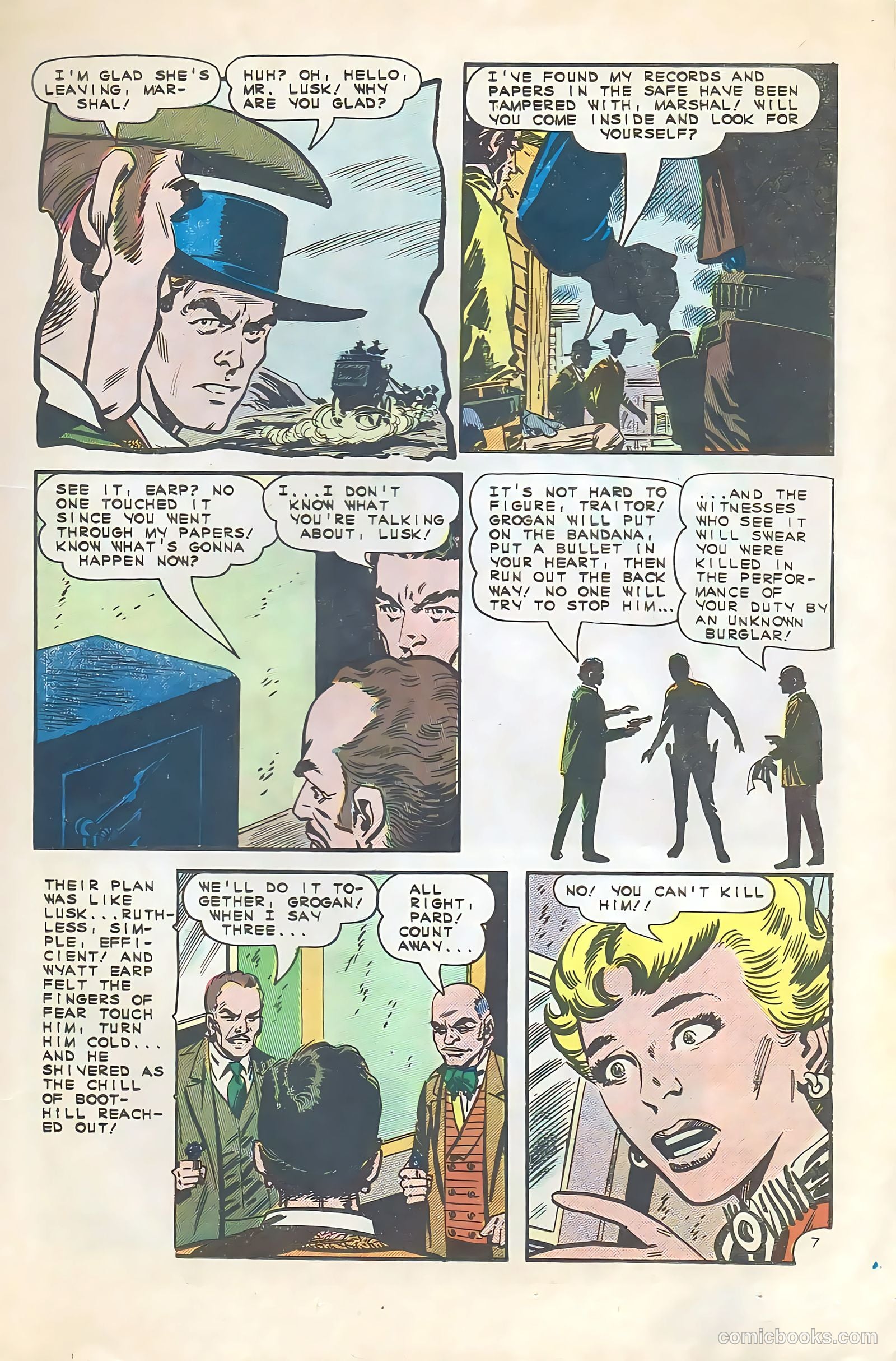 Wyatt Earp, Frontier Marshal #59 — page 11 of 36