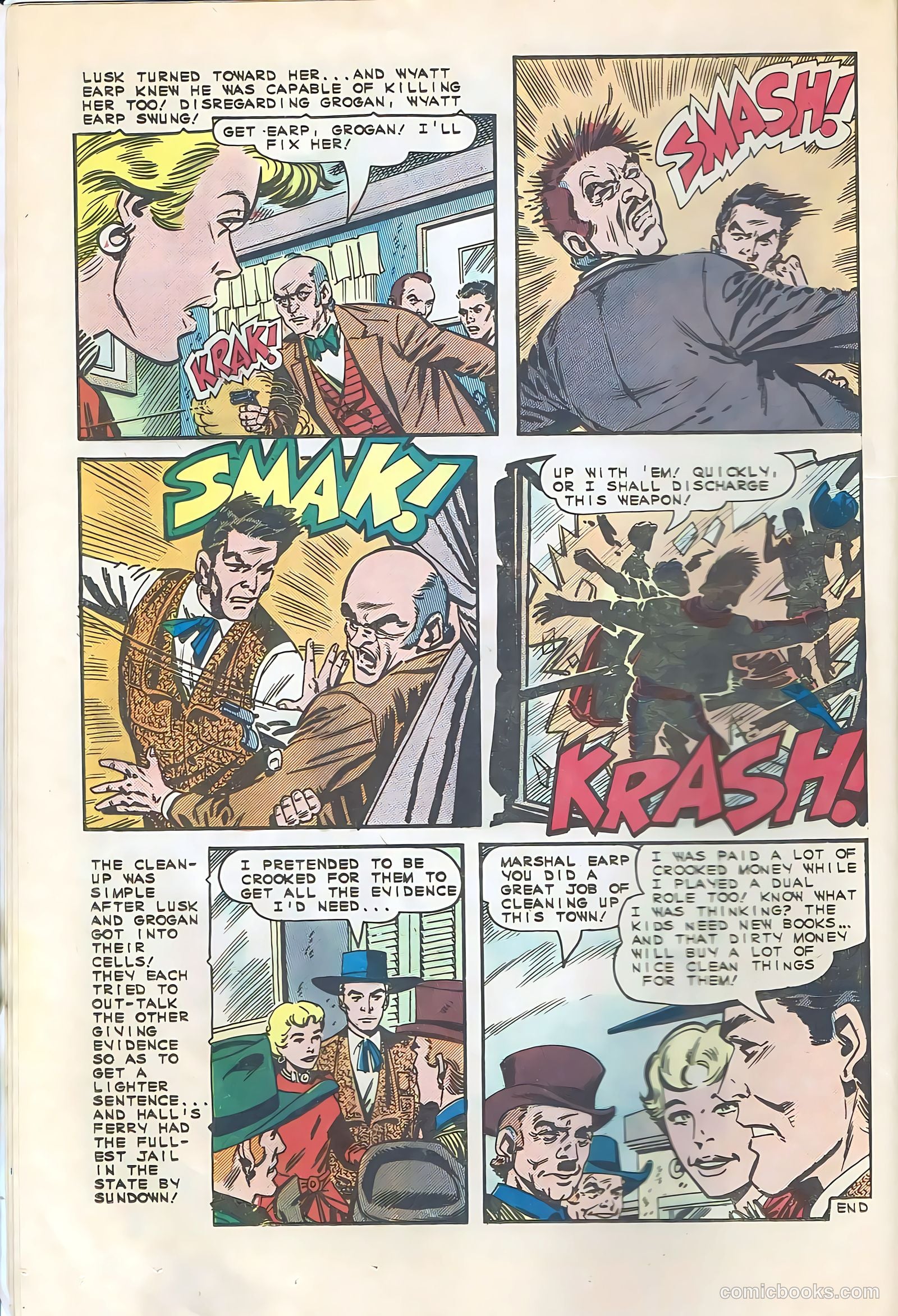 Wyatt Earp, Frontier Marshal #59 — page 12 of 36
