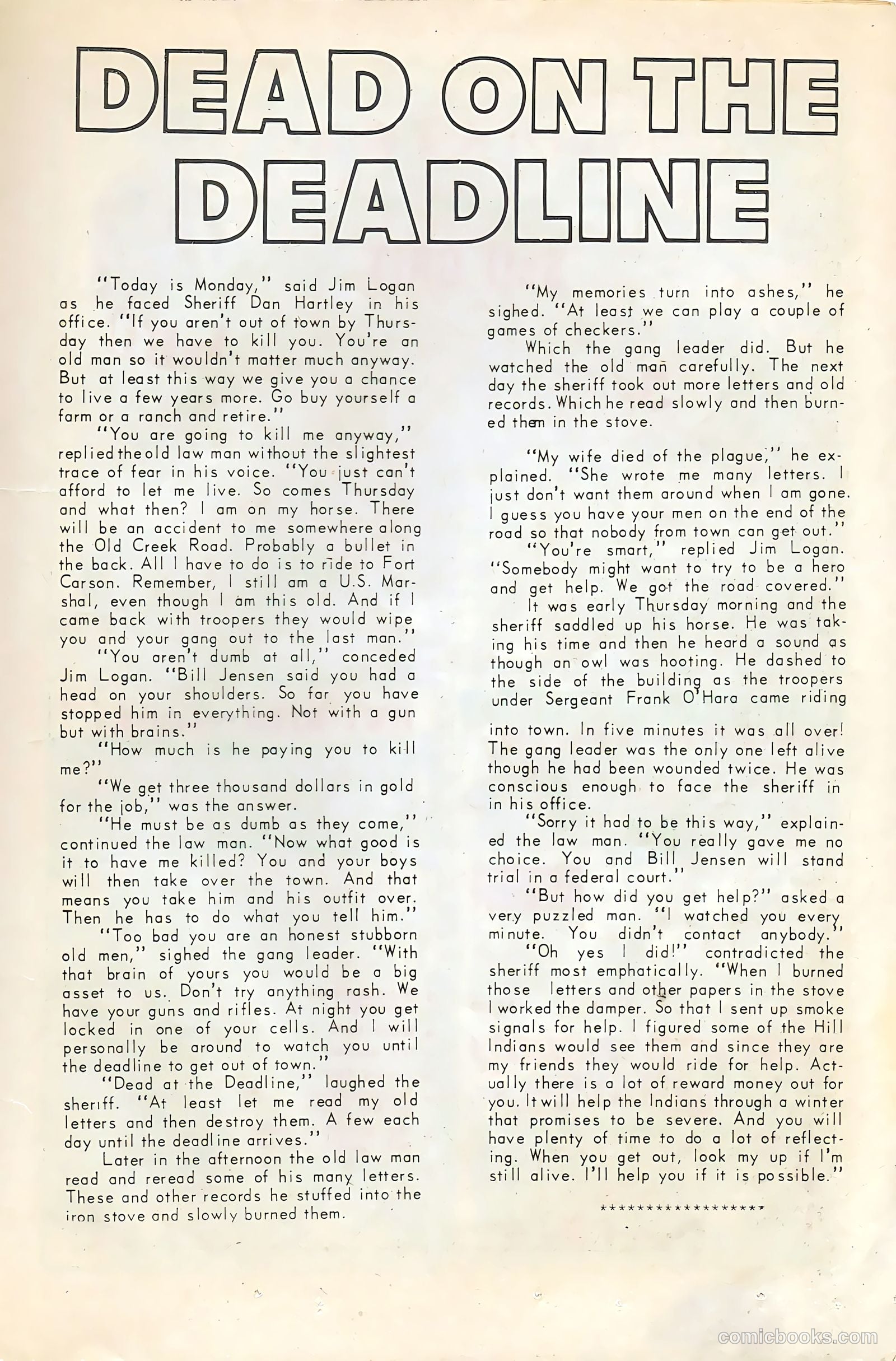 Wyatt Earp, Frontier Marshal #59 — page 13 of 36