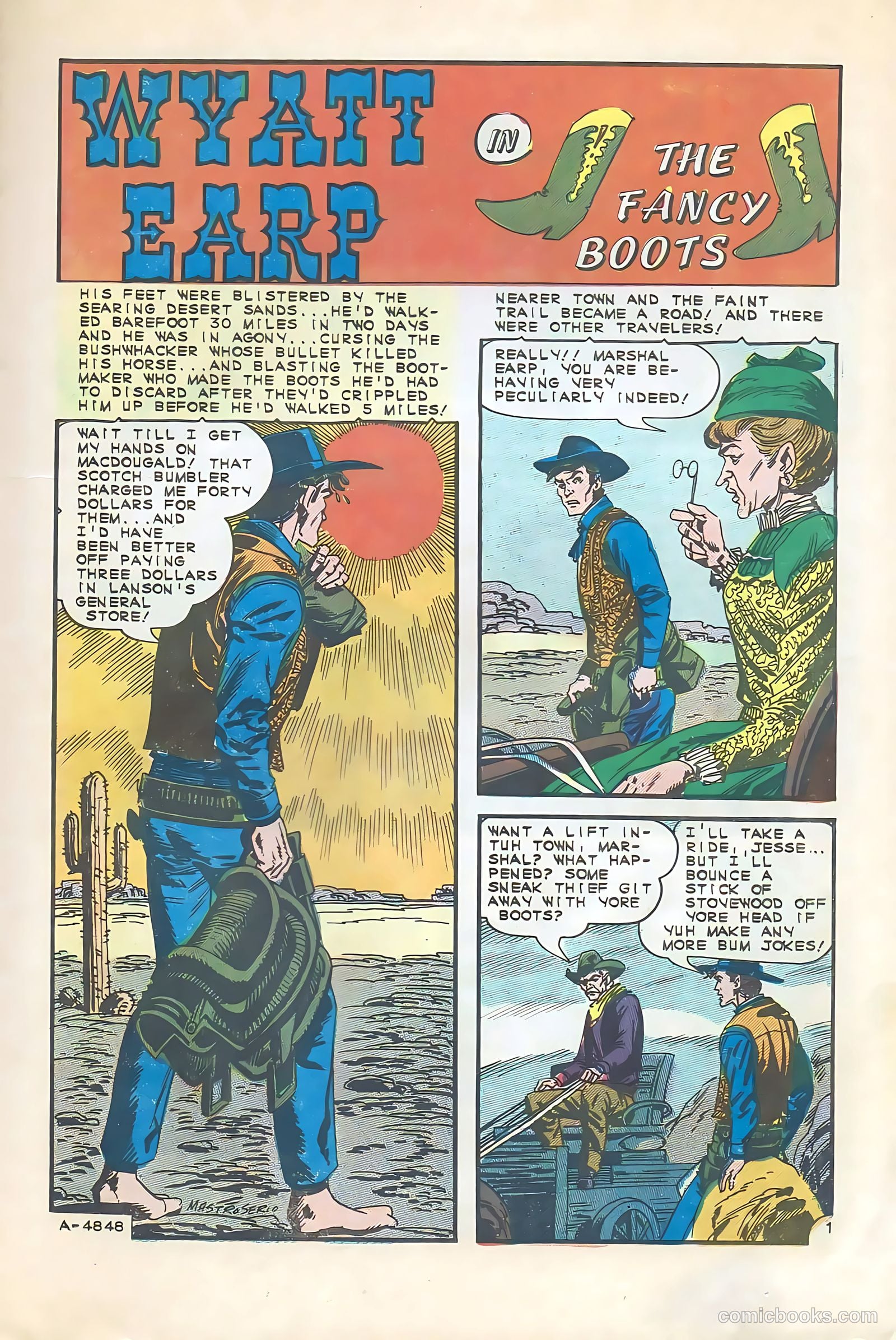 Wyatt Earp, Frontier Marshal #59 — page 15 of 36