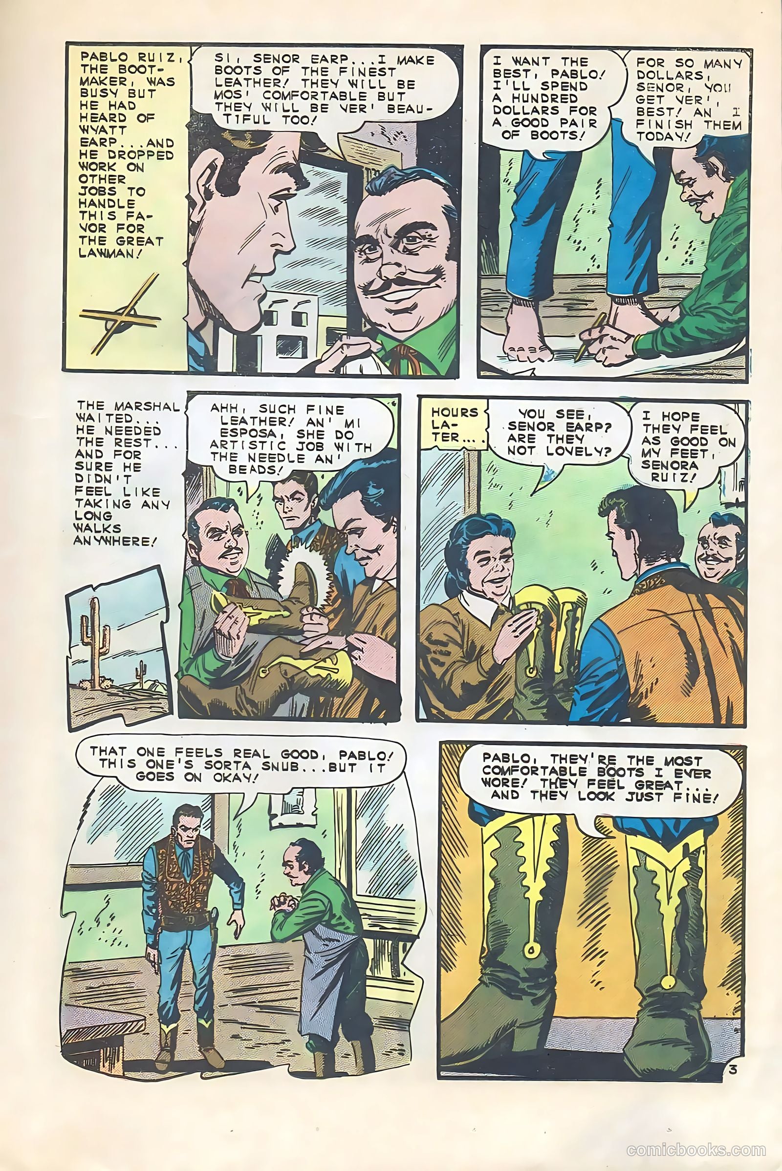 Wyatt Earp, Frontier Marshal #59 — page 17 of 36