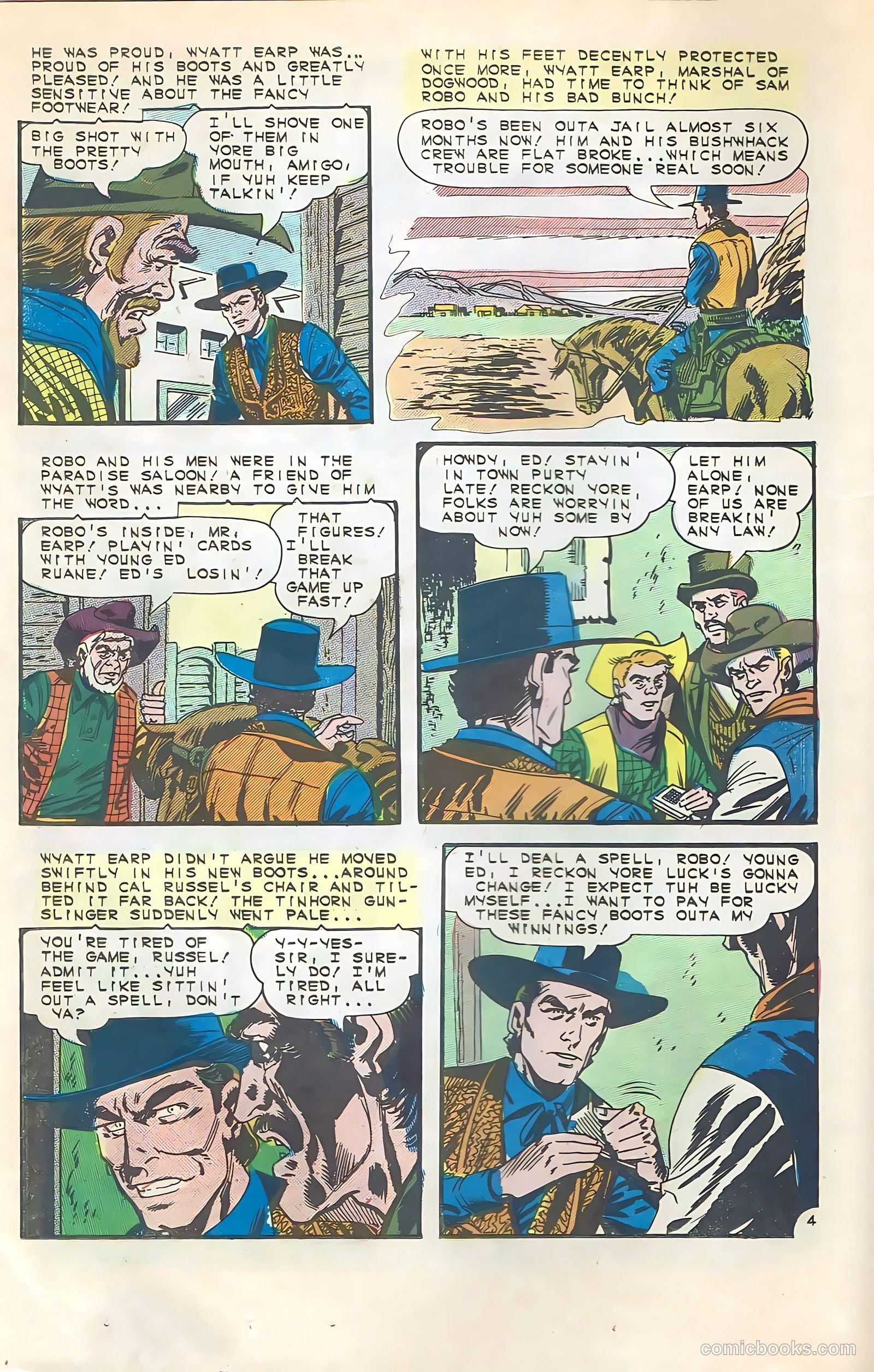 Wyatt Earp, Frontier Marshal #59 — page 18 of 36