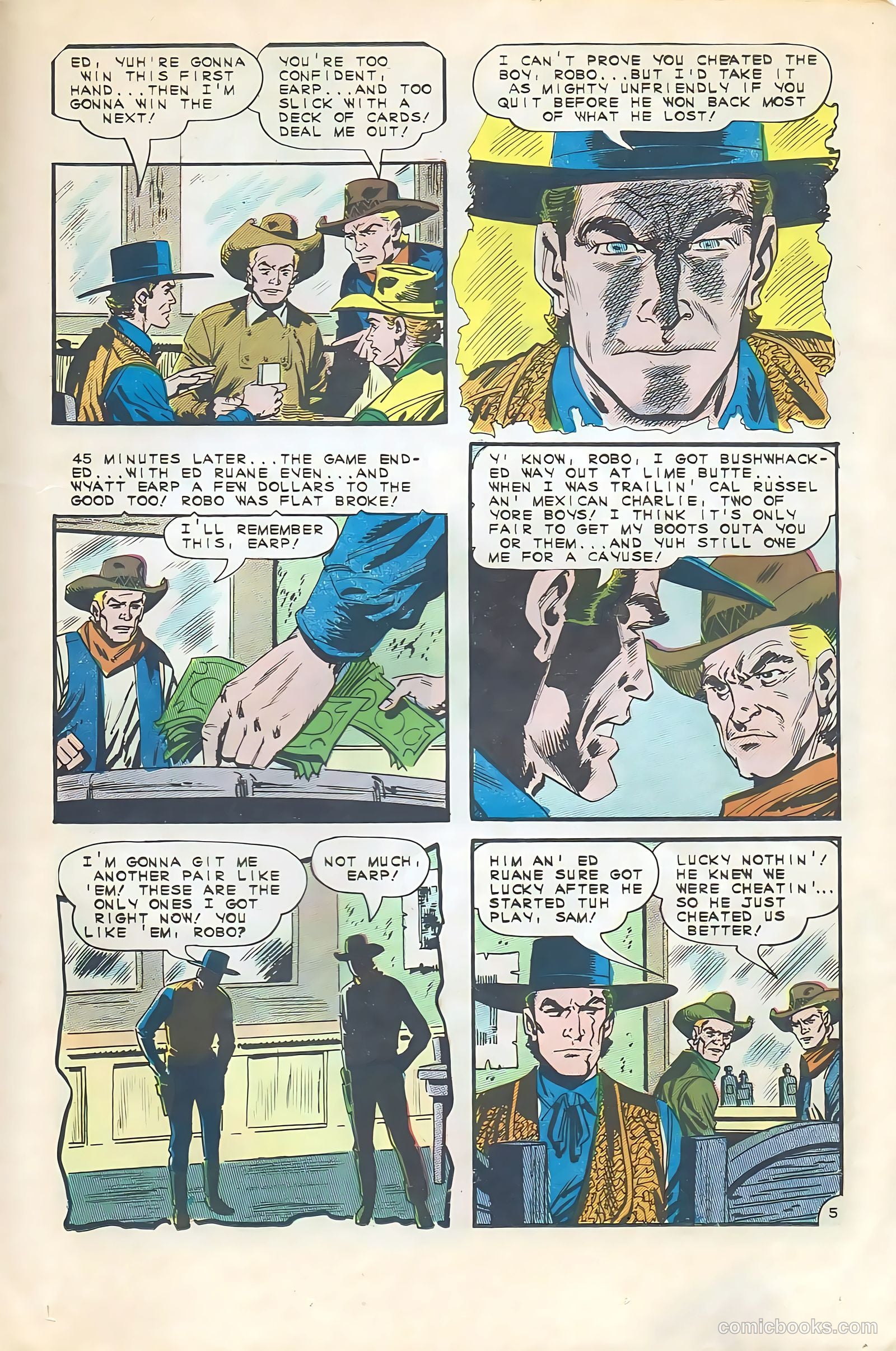 Wyatt Earp, Frontier Marshal #59 — page 19 of 36
