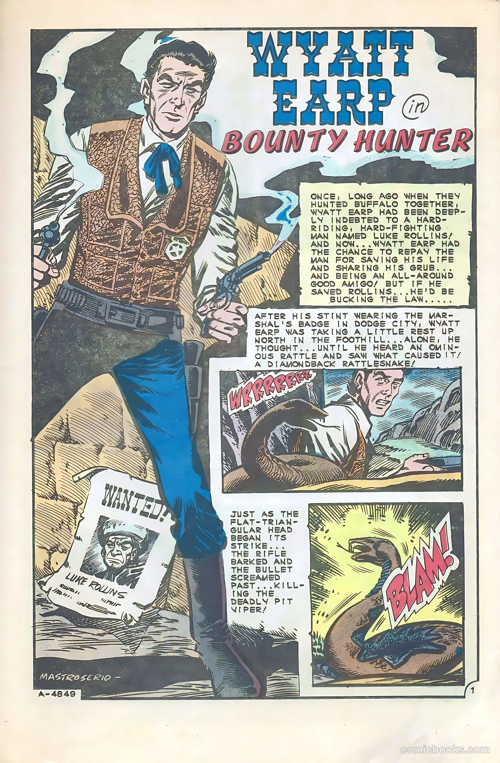 Wyatt Earp, Frontier Marshal #59 — page 25 of 36