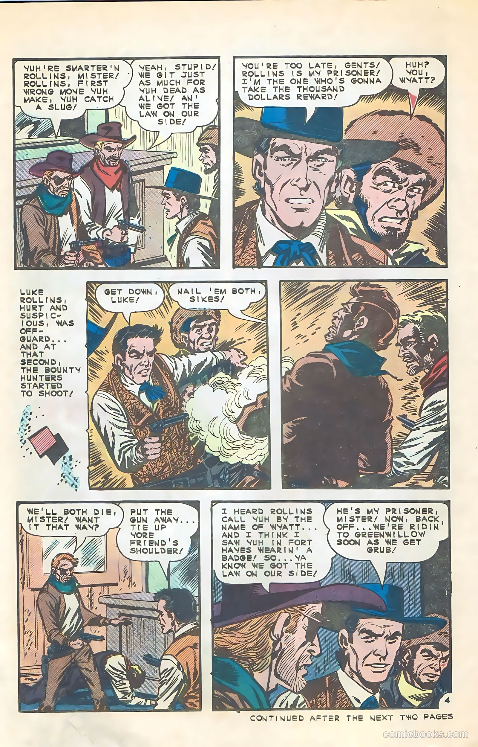 Wyatt Earp, Frontier Marshal #59 — page 28 of 36