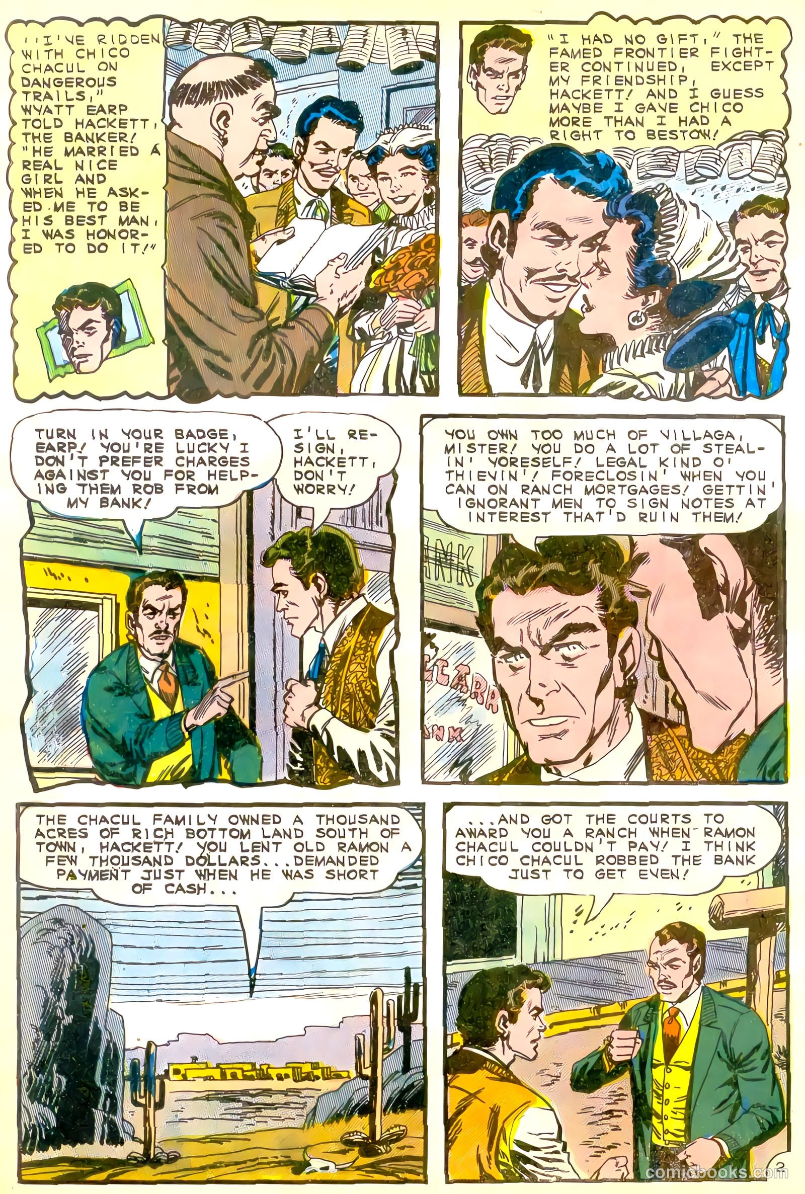 Wyatt Earp, Frontier Marshal #60 — page 4 of 36