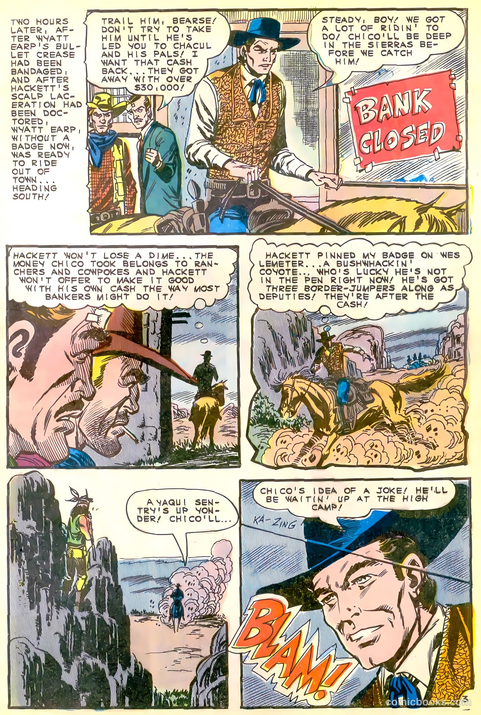 Wyatt Earp, Frontier Marshal #60 — page 5 of 36
