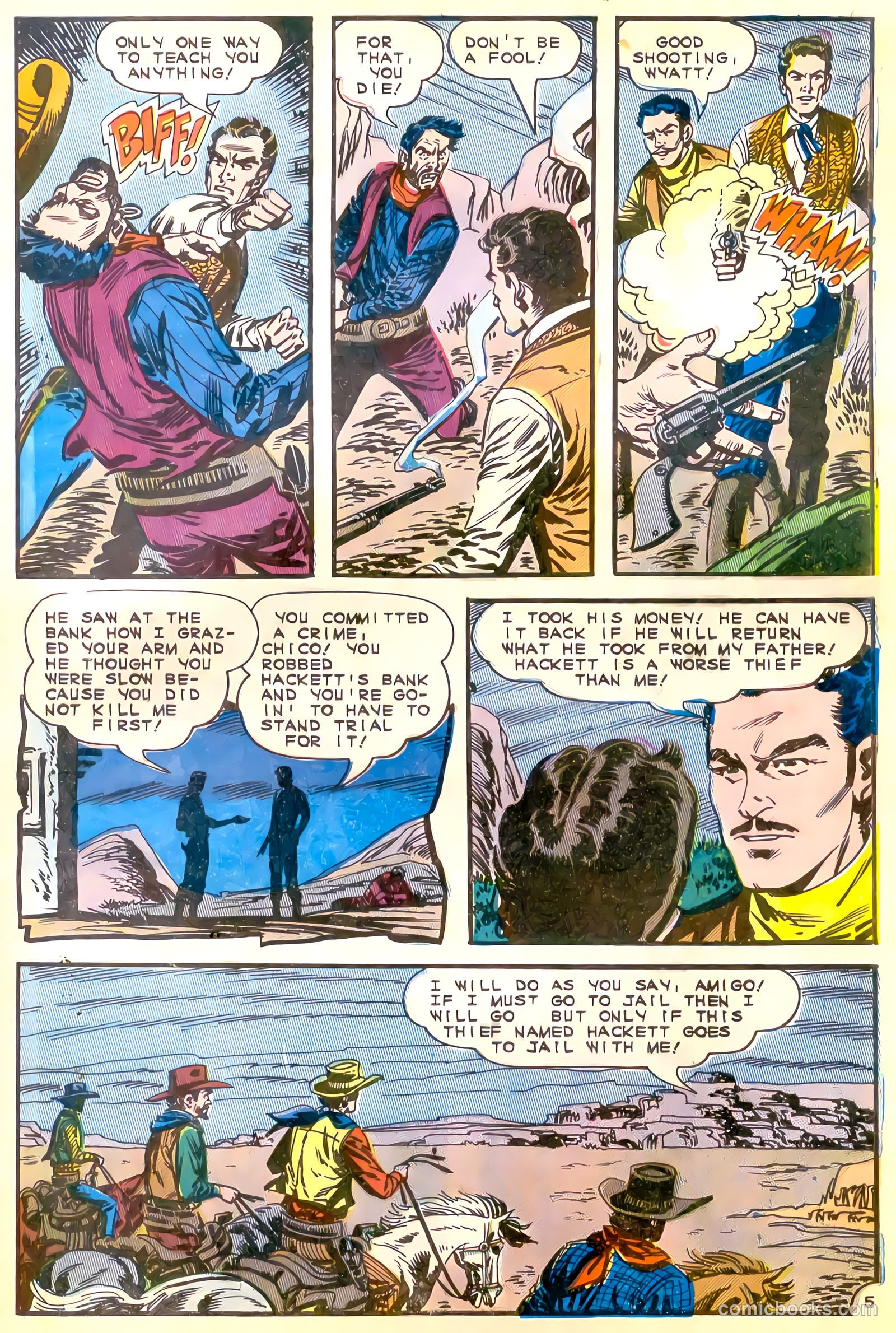 Wyatt Earp, Frontier Marshal #60 — page 9 of 36