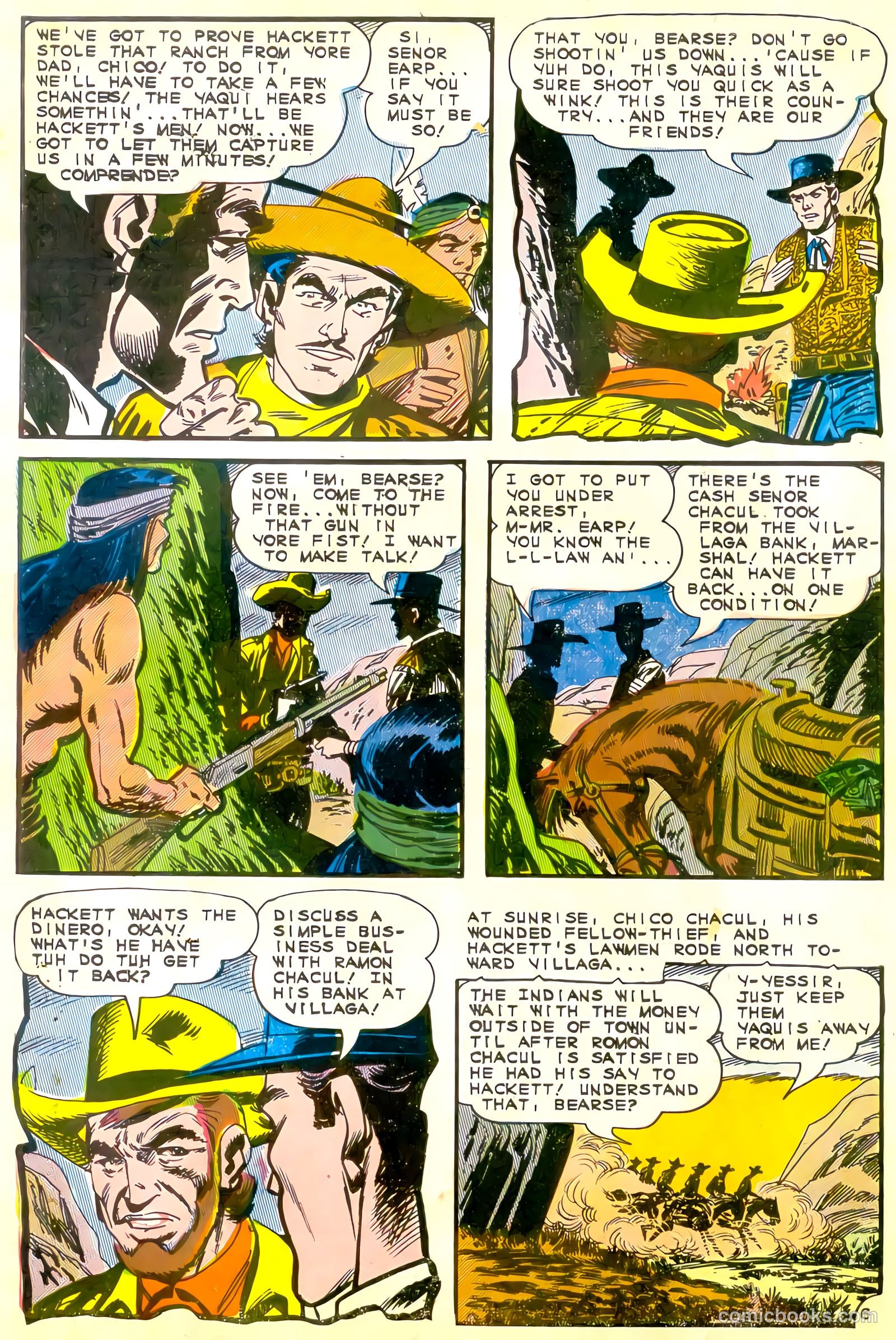 Wyatt Earp, Frontier Marshal #60 — page 10 of 36