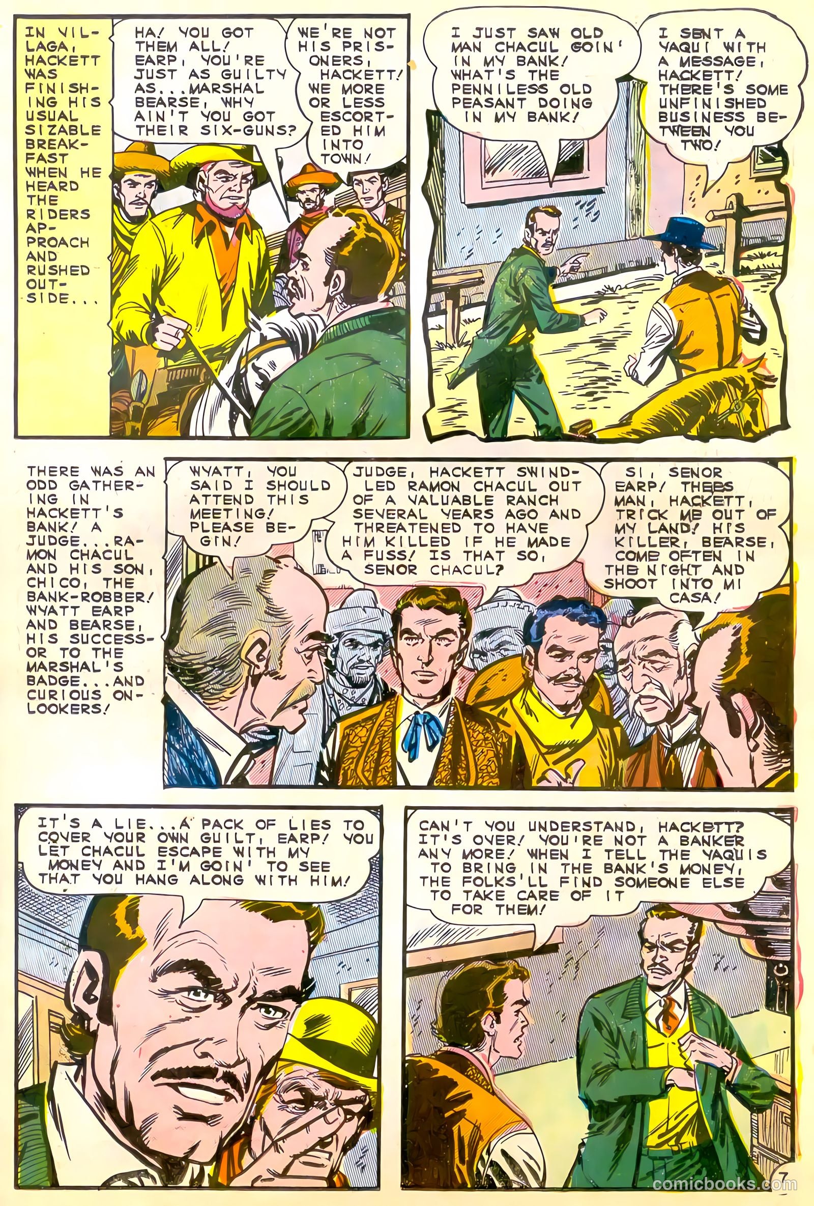 Wyatt Earp, Frontier Marshal #60 — page 11 of 36