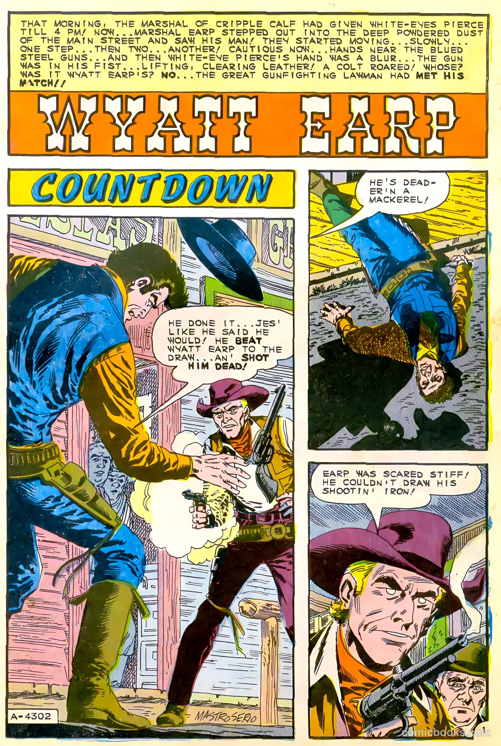 Wyatt Earp, Frontier Marshal #60 — page 15 of 36